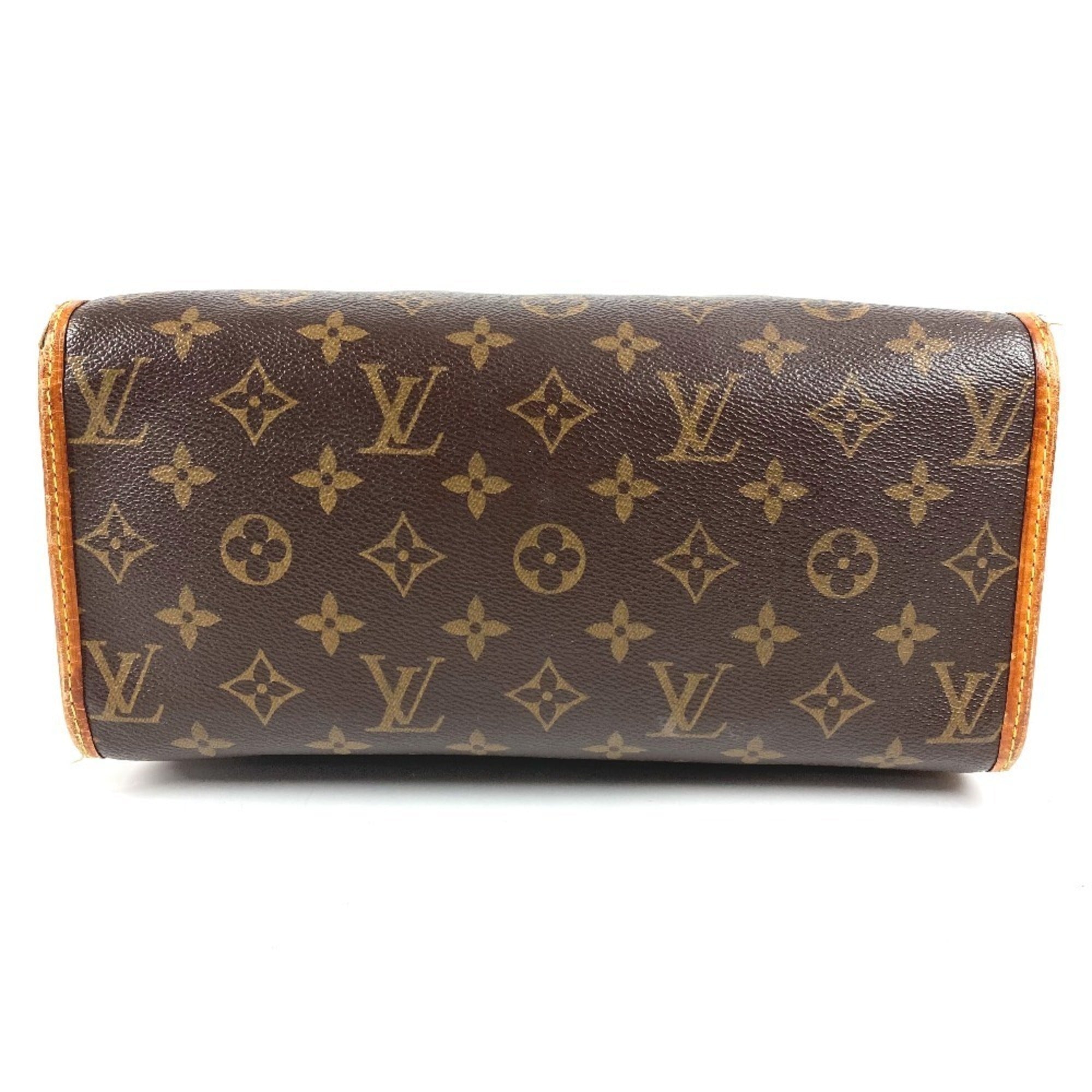 Louis Vuitton Brown Monogram Shoulder Bag Tote Bag (Pre-Owned)