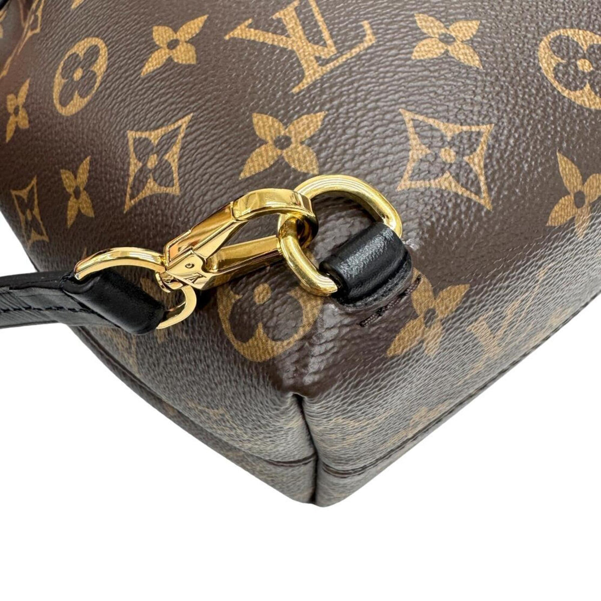 Louis Vuitton Monogram Brown Noir Monogram Leather Backpack (Pre-Owned)