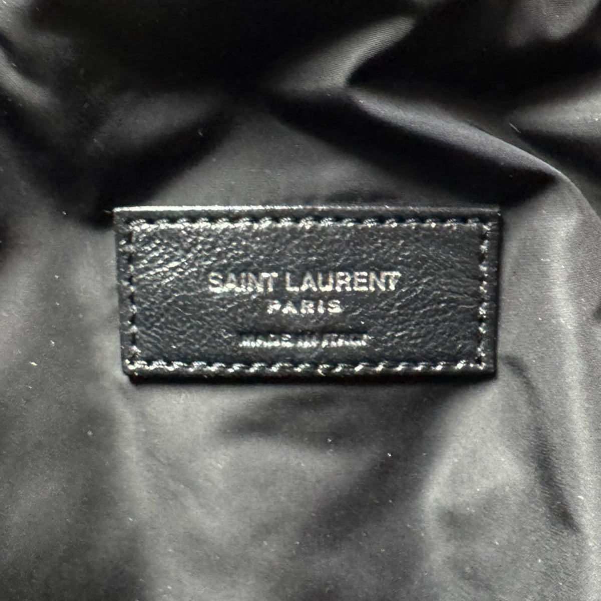 Saint Laurent Black Nylon Shoulder Bag (Pre-Owned)