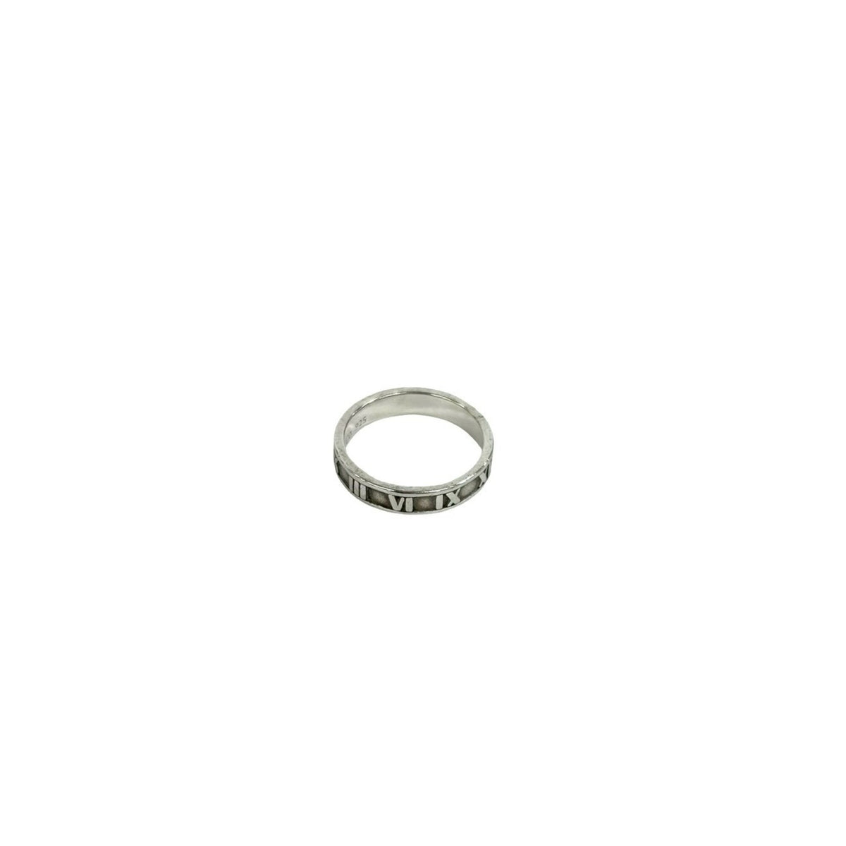 Tiffany Silver Silver 925 Band Ring (Pre-Owned)