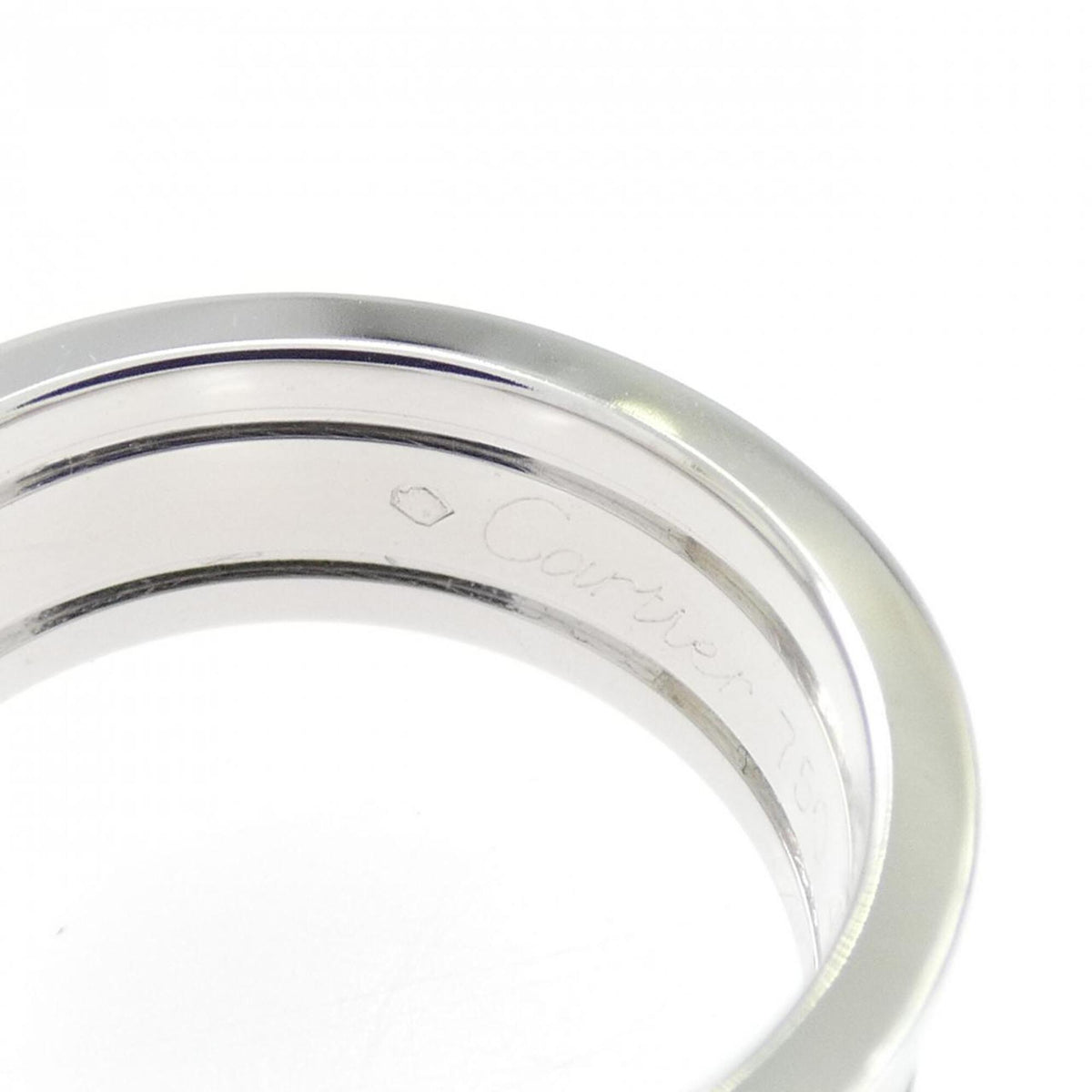 Cartier White Gold (18K) Band Ring (Pre-Owned)