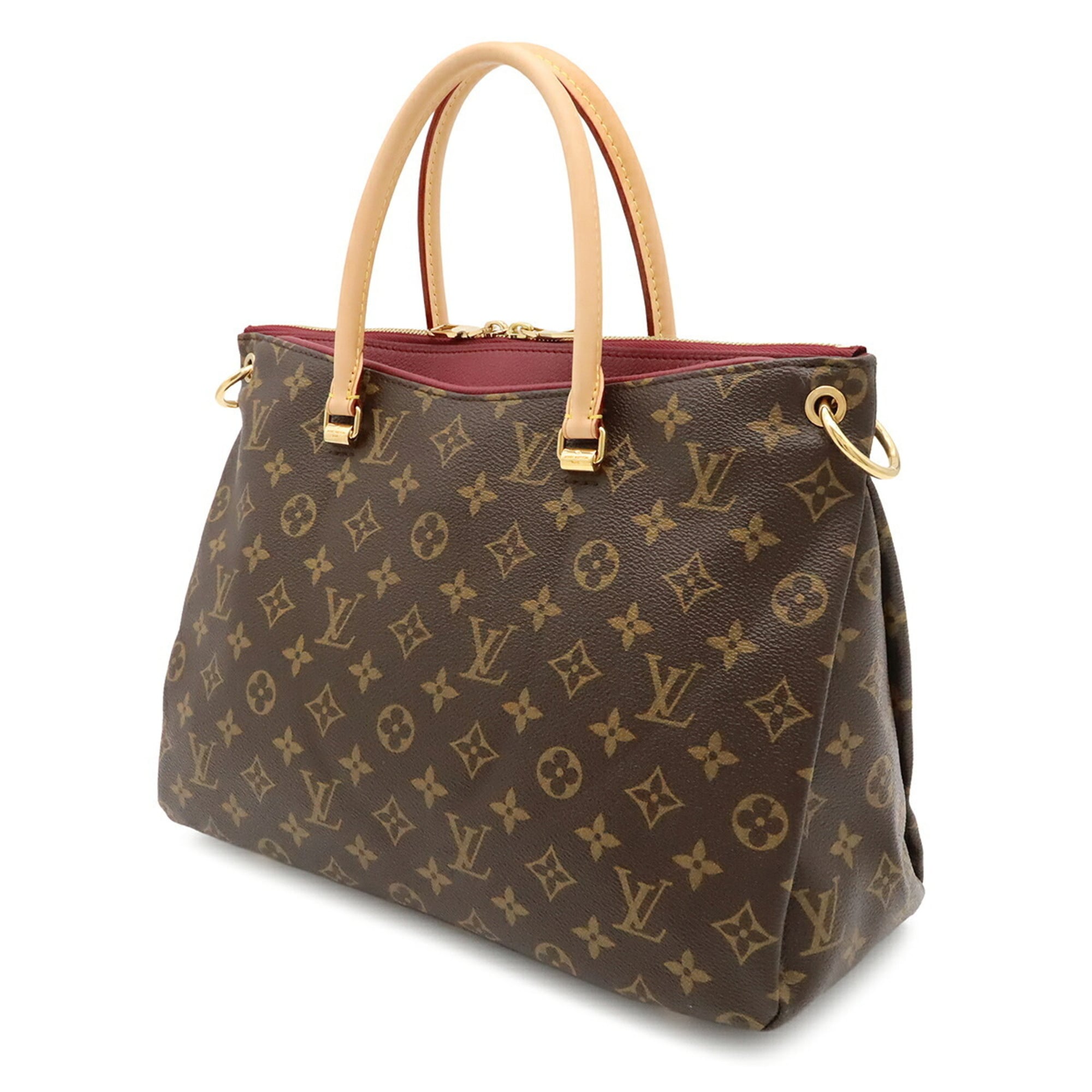 Louis Vuitton Aurore Purple Monogram Handbag Tote Bag (Pre-Owned)