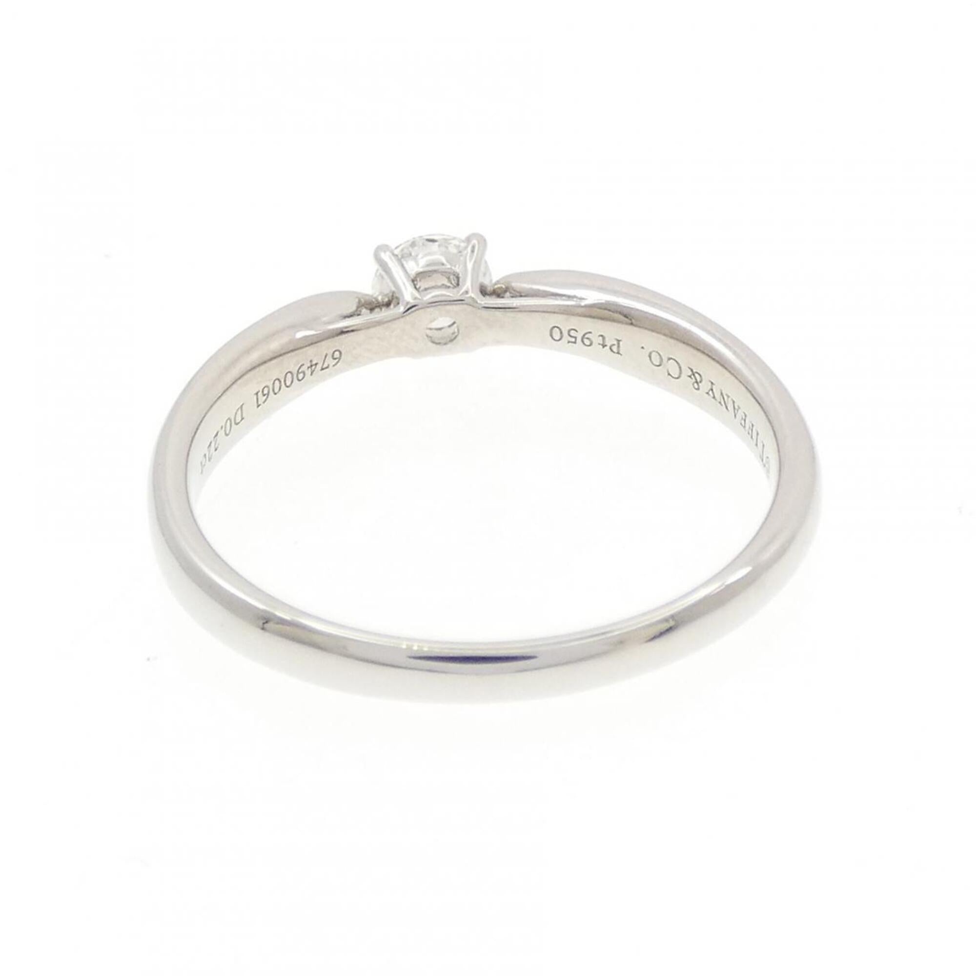 Tiffany Platinum 950 Band Ring (Pre-Owned)