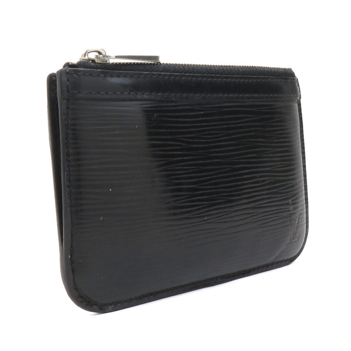 Louis Vuitton Epi Black Epi Leather Coin Purse/Coin Case (Pre-Owned)