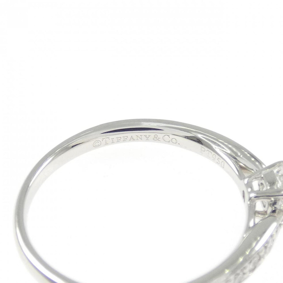 Tiffany Platinum 950 Band Ring (Pre-Owned)