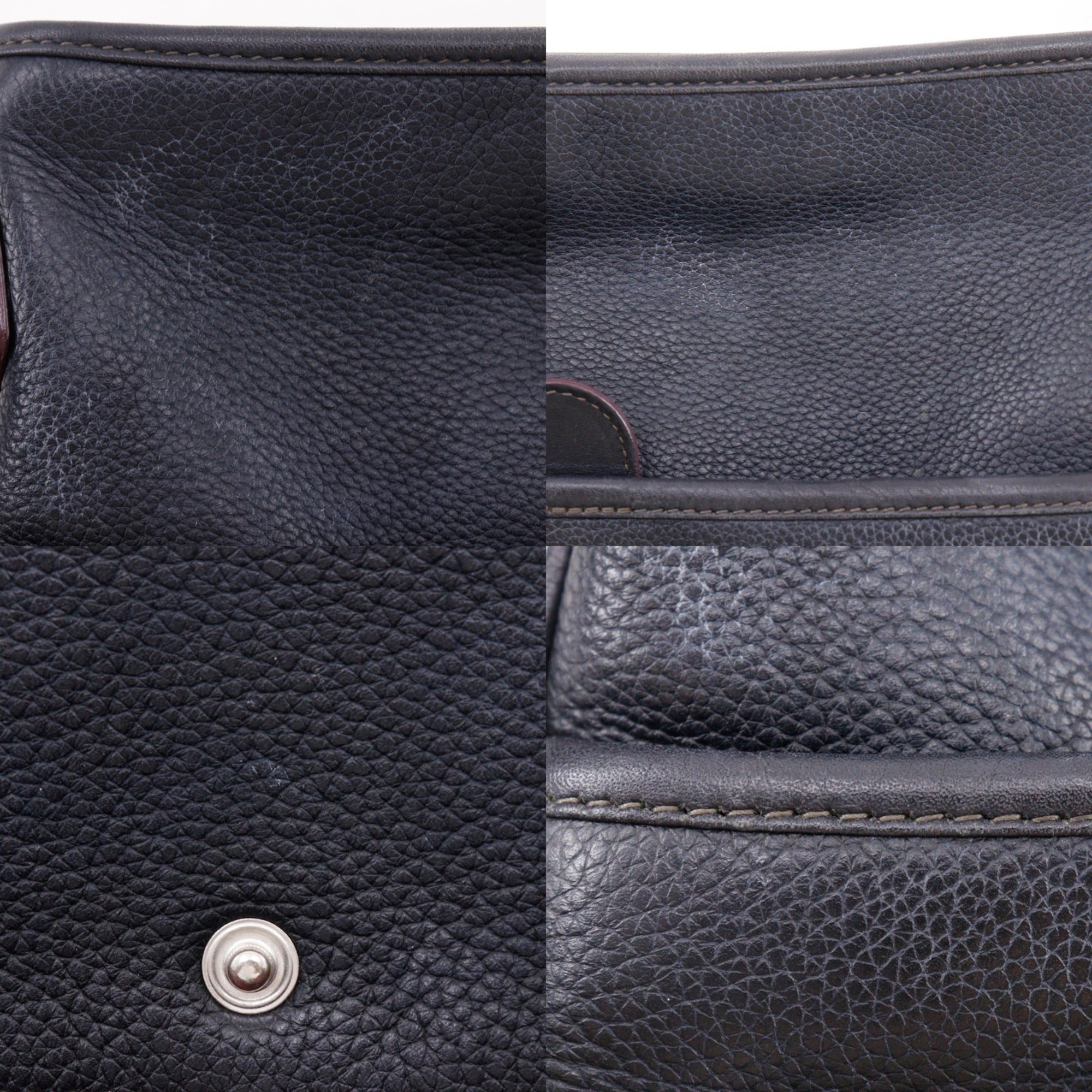Loewe Black Leather Shoulder Bag (Pre-Owned)