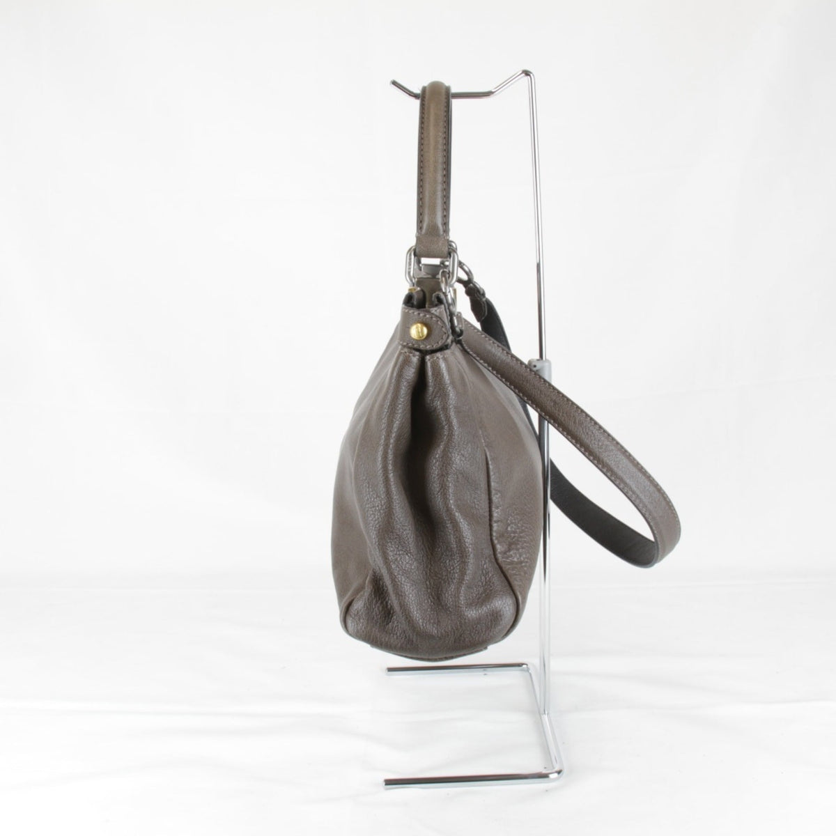 Fendi Brown Leather Handbag (Pre-Owned)