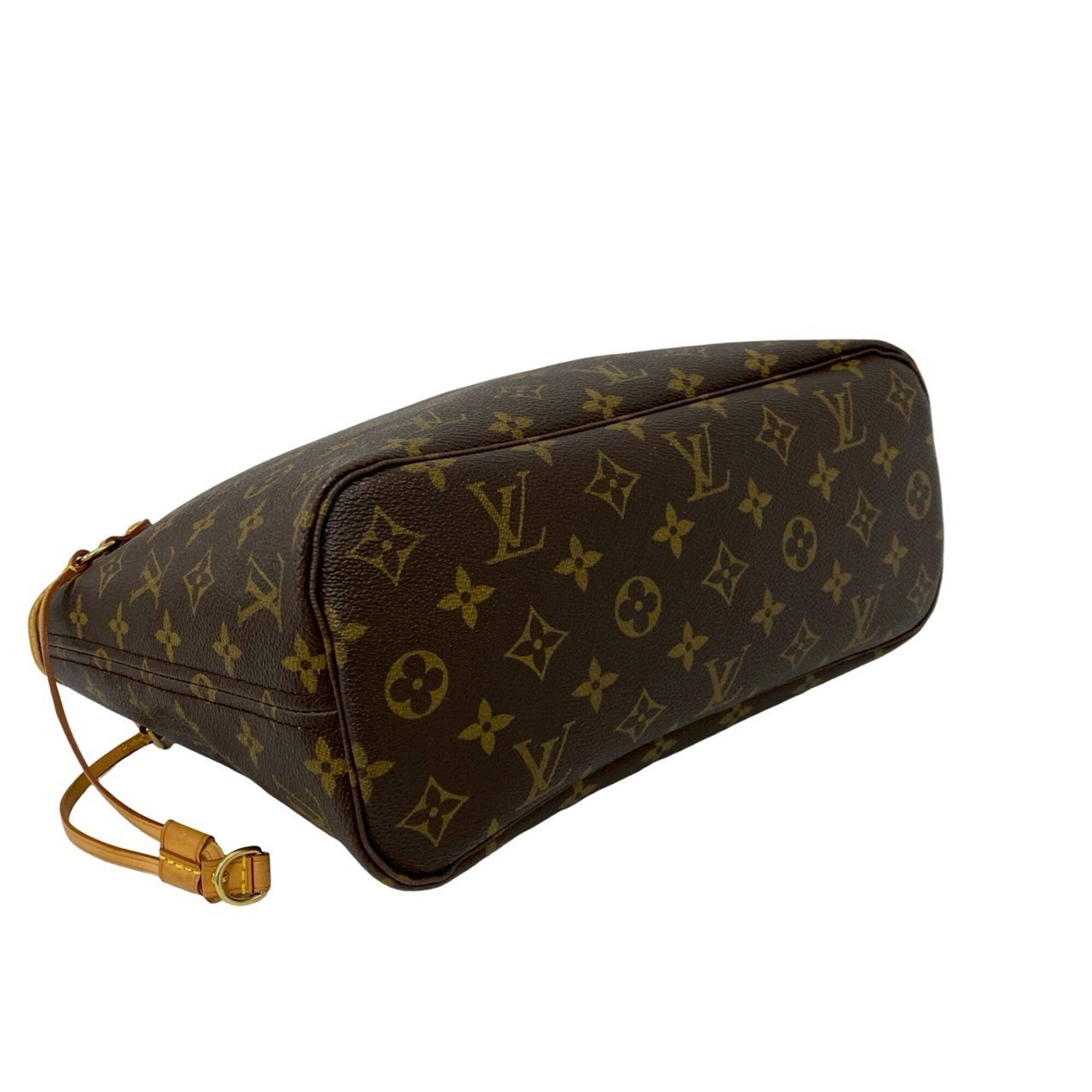 Louis Vuitton Brown Pvc Leather Handbag Tote Bag (Pre-Owned)