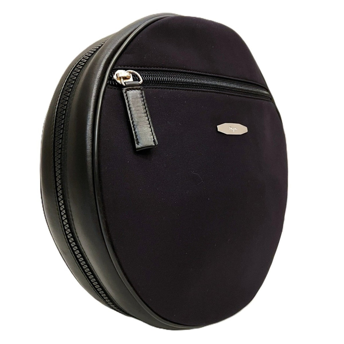 Salvatore Ferragamo Black Nylon Boston Bag (Pre-Owned)