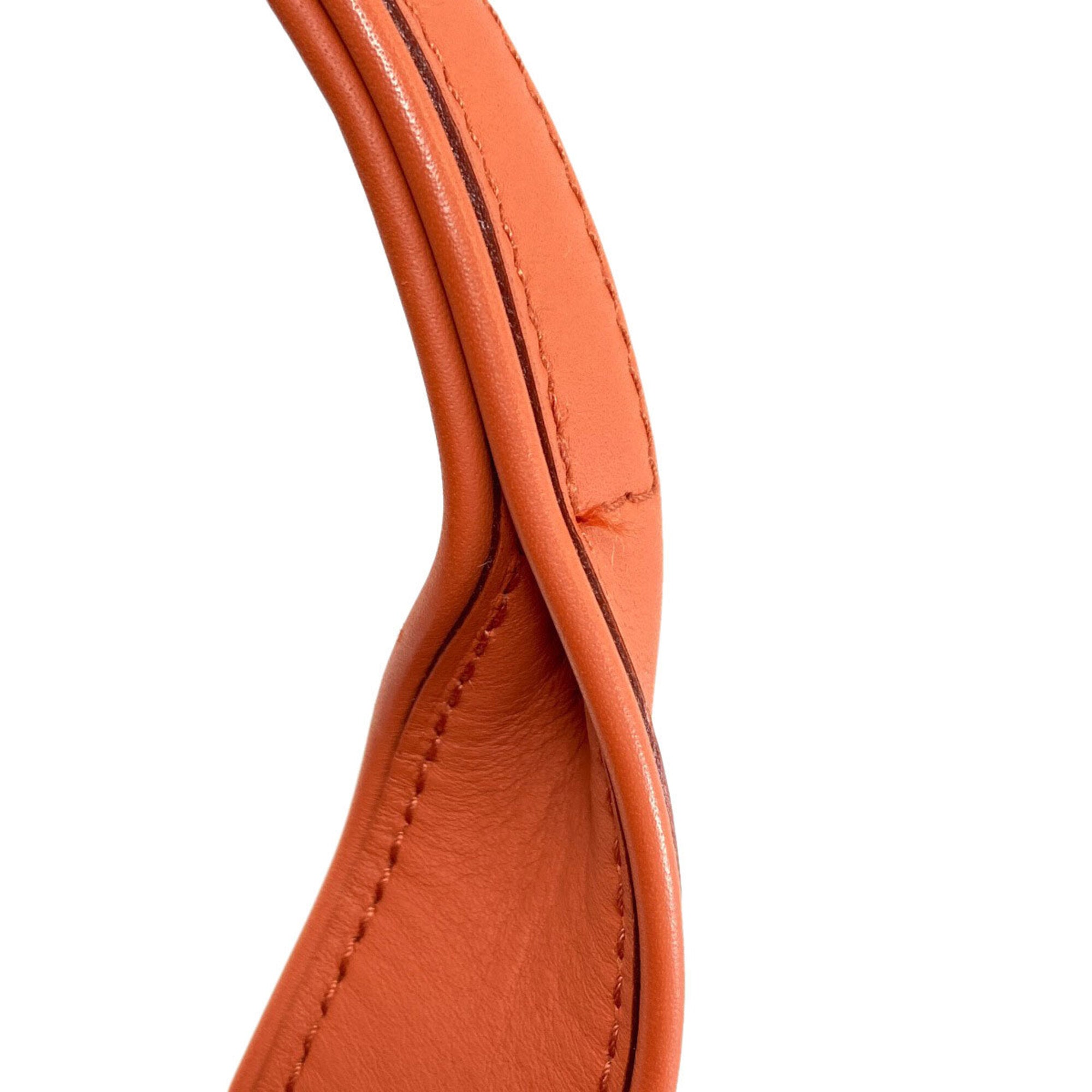 Hermes Orange Cotton Polyester Tote Bag (Pre-Owned)