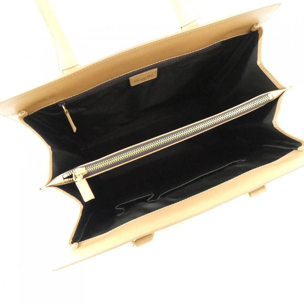Christian Dior Brown Canvas Handbag (Pre-Owned)