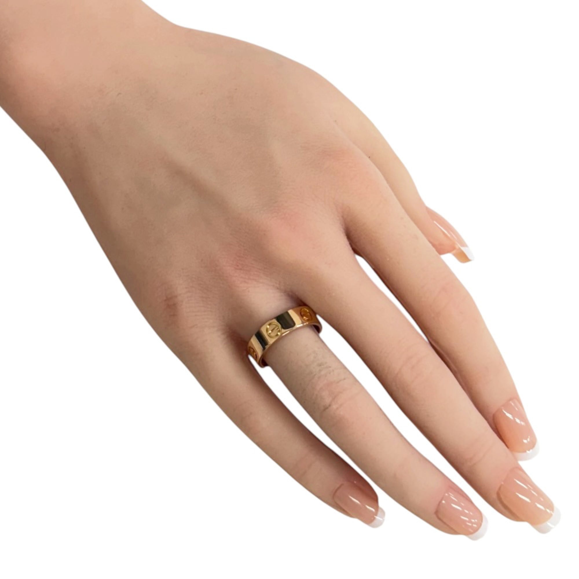 Cartier Pink Gold Pink Gold (18K) Band Ring (Pre-Owned)