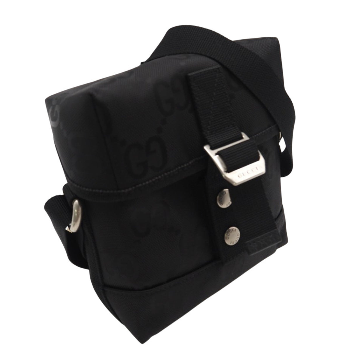 Gucci Black Nylon Shoulder Bag (Pre-Owned)