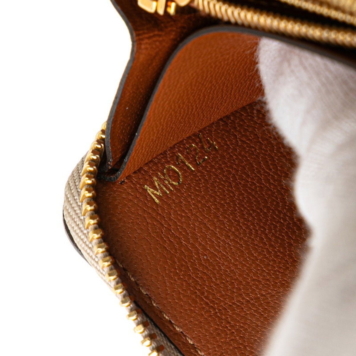 Louis Vuitton Brown Leather Long Wallet (Bi-Fold) (Pre-Owned)