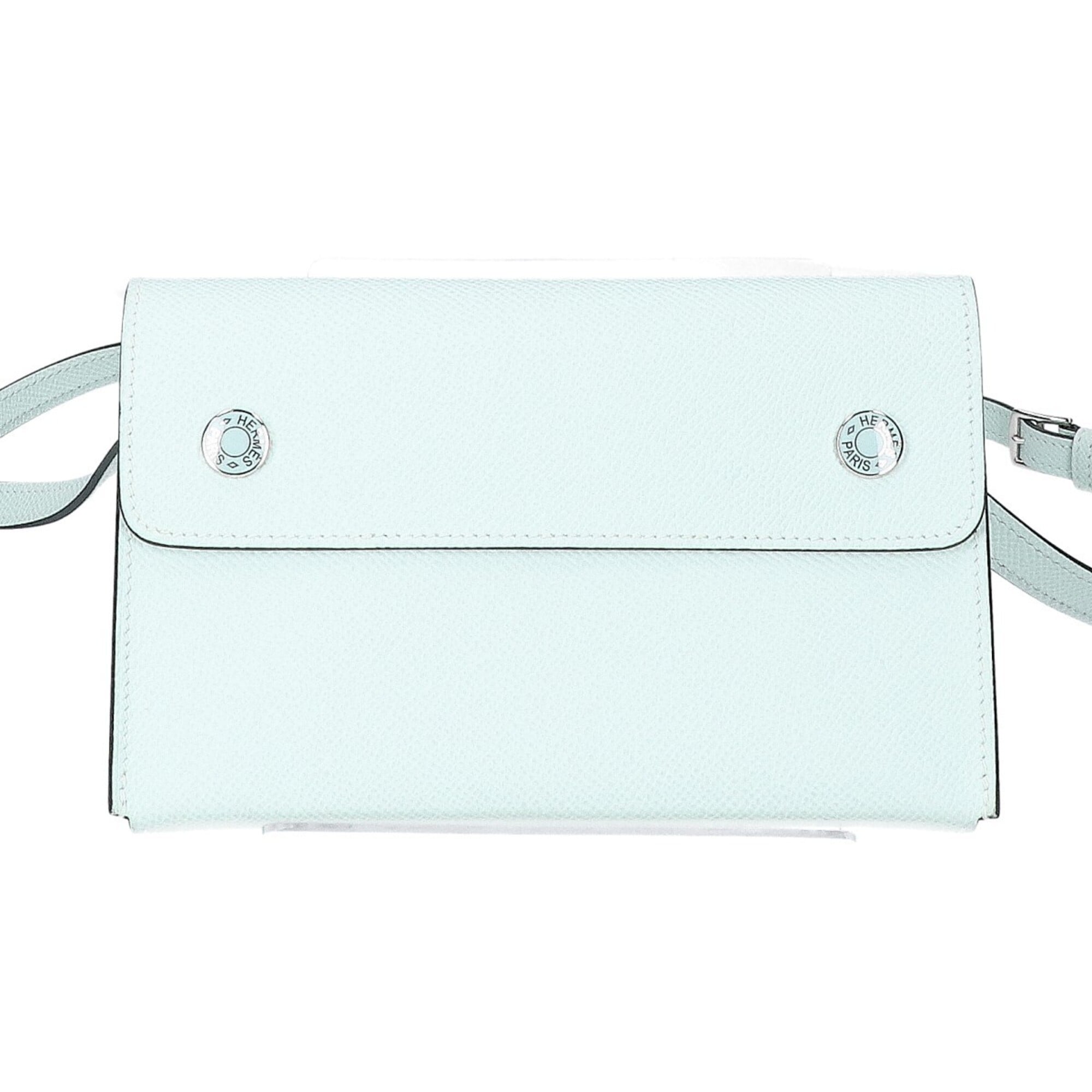 Hermes Silver Epsom Leather Shoulder Bag (Pre-Owned)