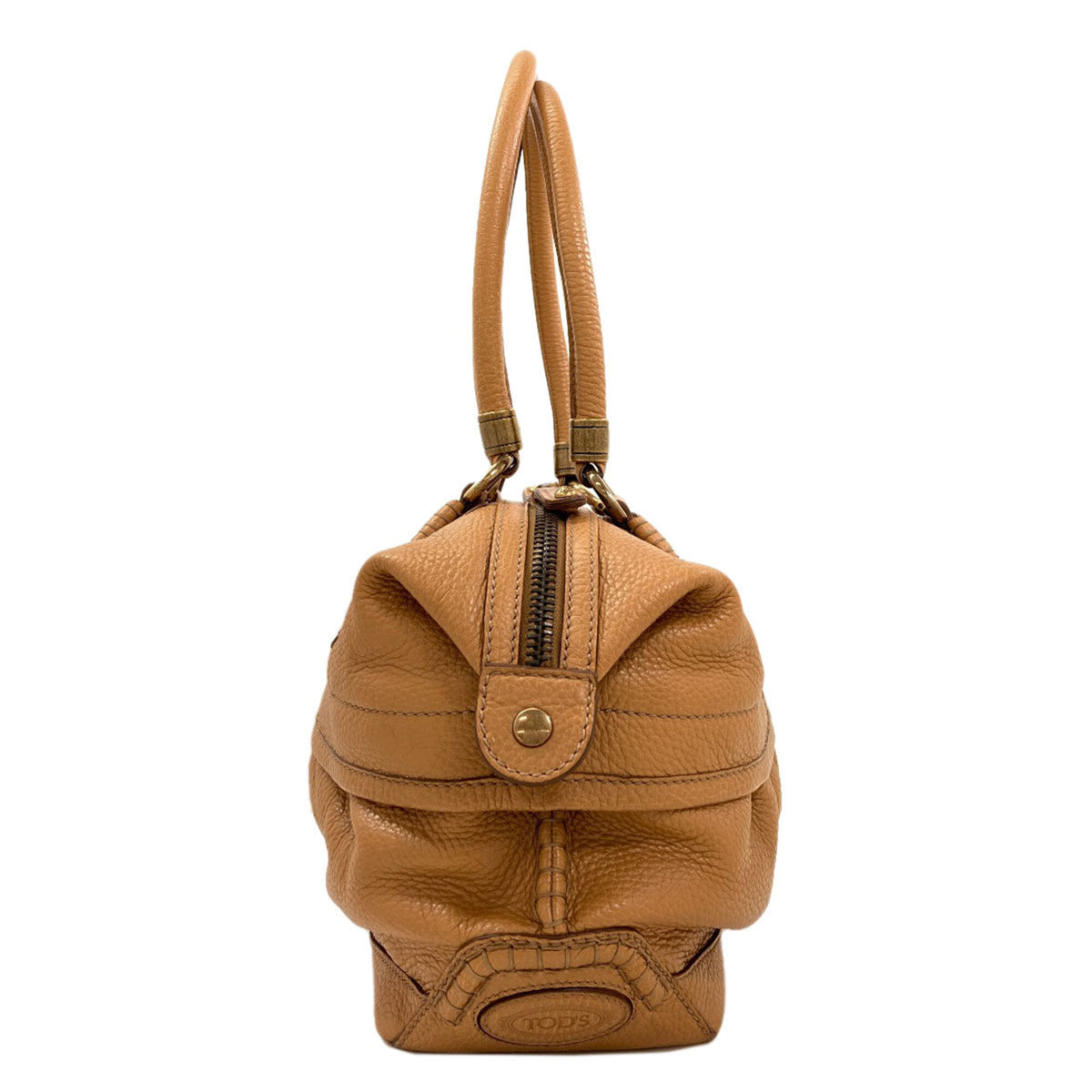 Tod's Brown Leather Handbag (Pre-Owned)