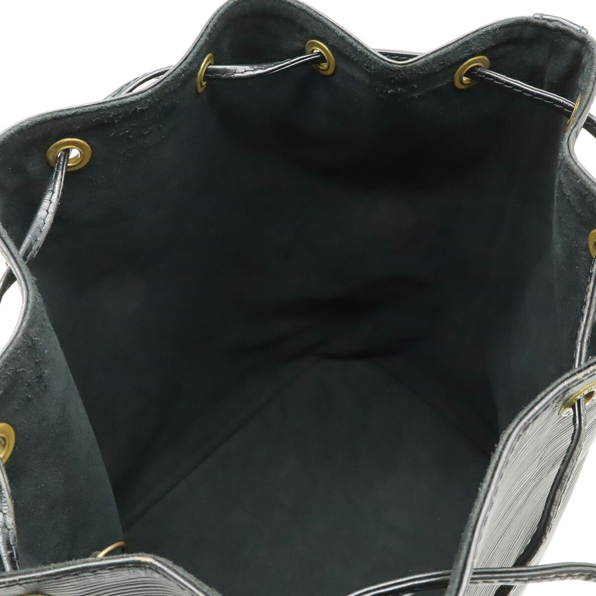 Louis Vuitton Black Noir Epi Leather Shoulder Bag (Pre-Owned)