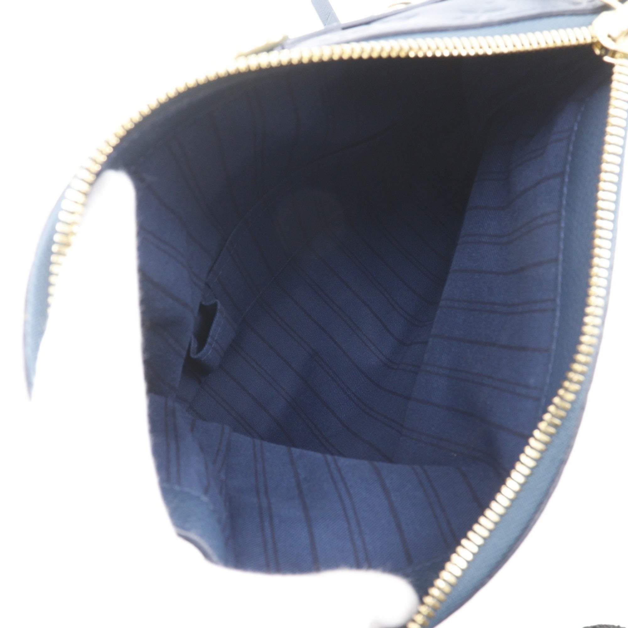 Louis Vuitton Navy Monogram Empreinte Clutch Bag (Pre-Owned)