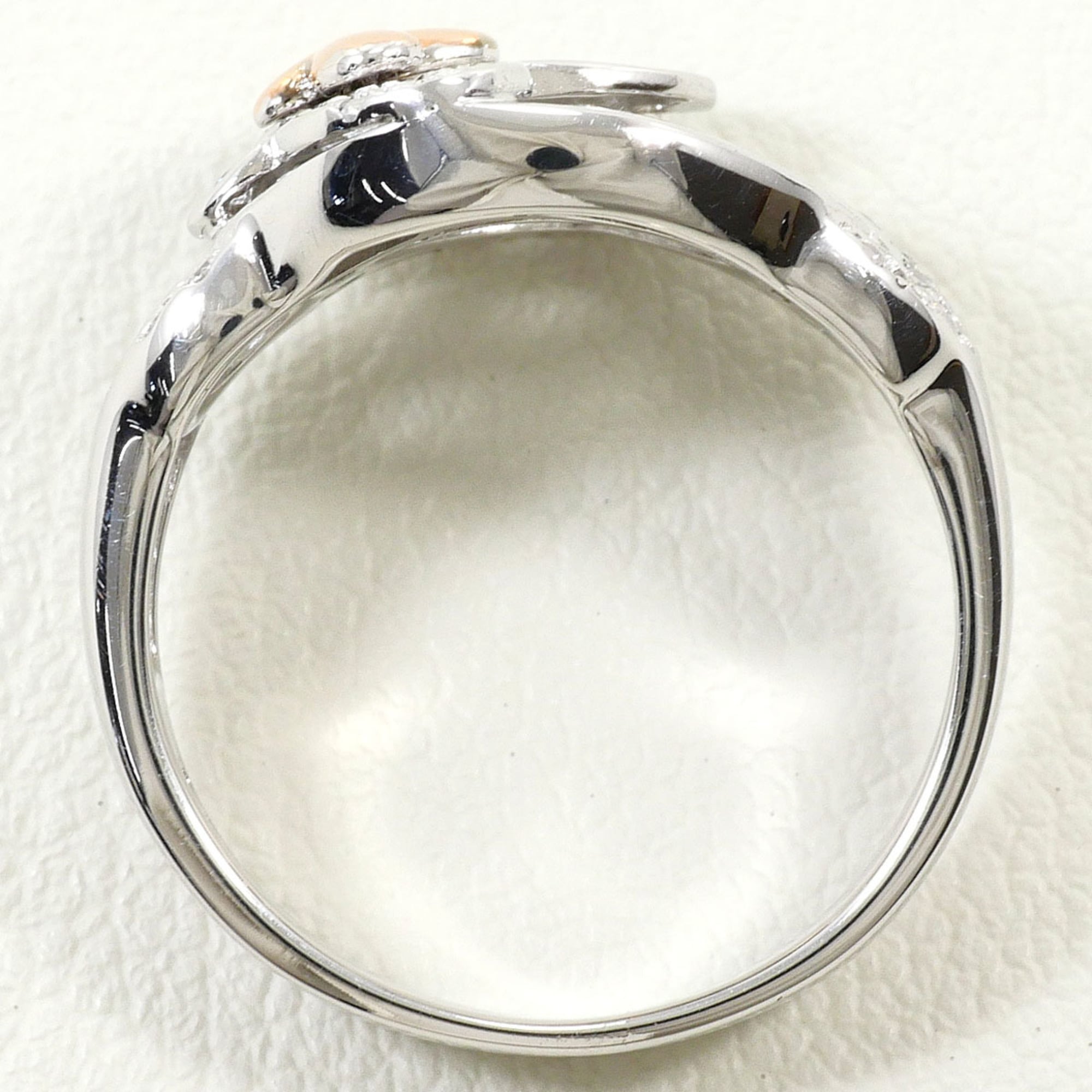Unbranded Pink Gold White Gold Pink Gold (14K) White Gold (14K) Band Ring (Pre-Owned)