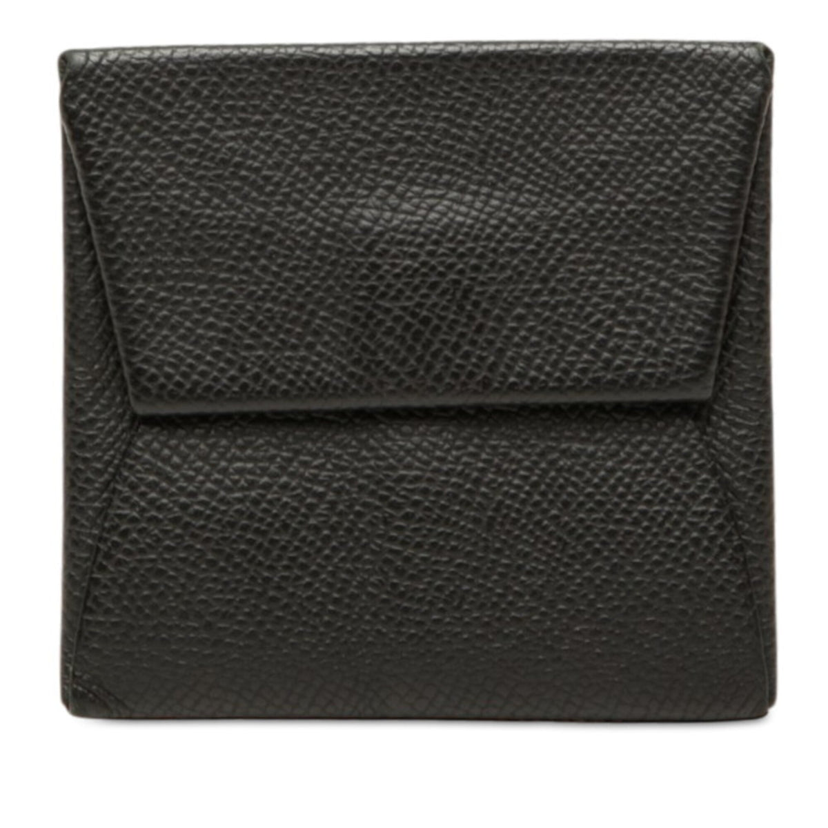 Hermes Black Epsom Leather Coin Purse/Coin Case (Pre-Owned)