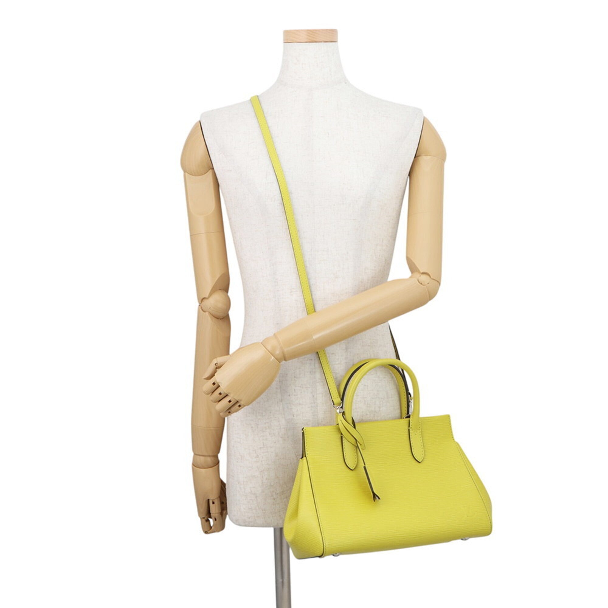 Louis Vuitton Epi Pistache Epi Leather Handbag (Pre-Owned)