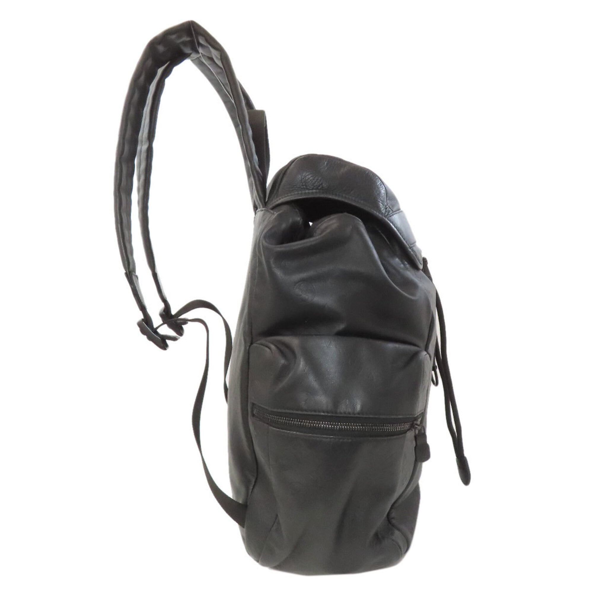 Louis Vuitton Black Monogram Shadow Backpack (Pre-Owned)