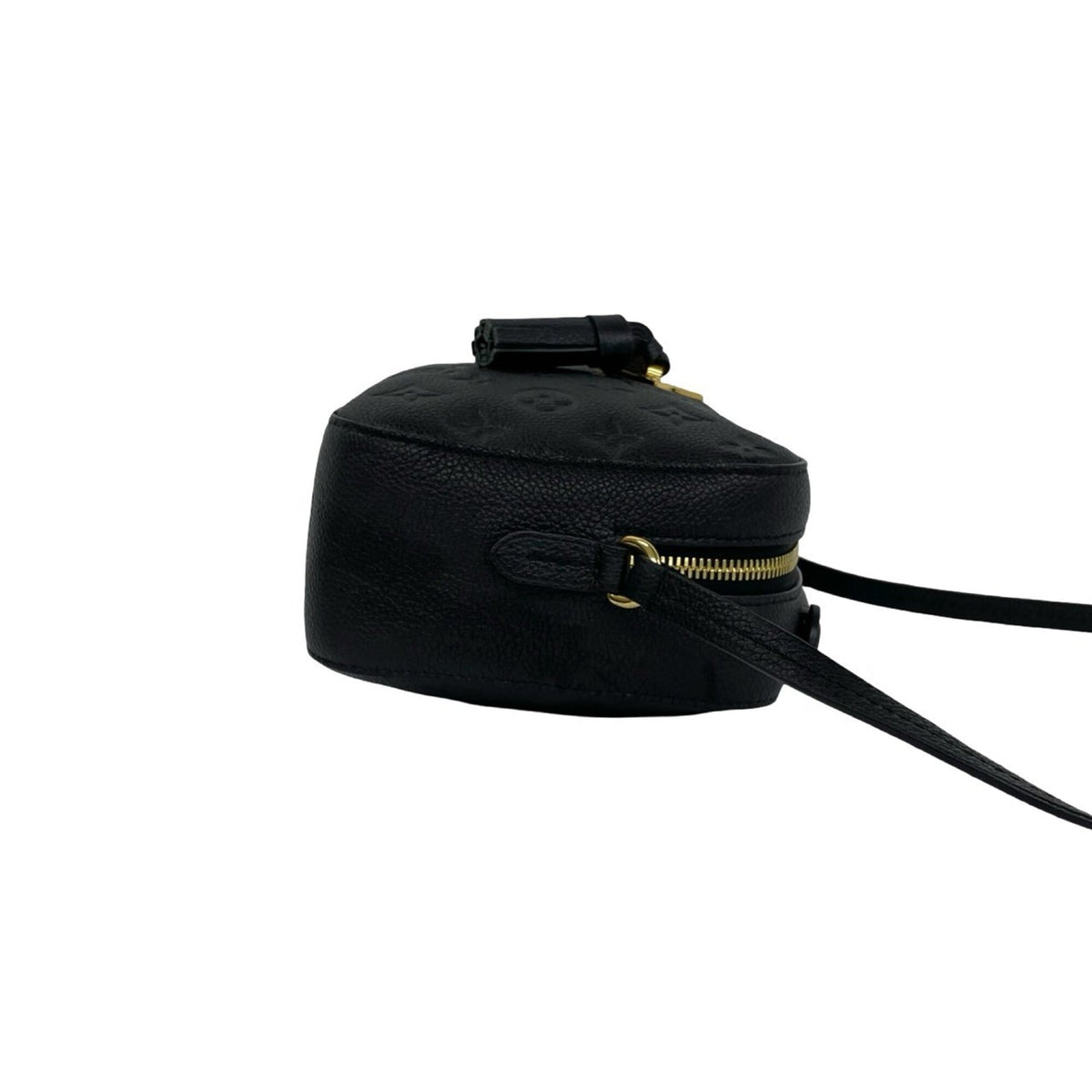 Louis Vuitton Black Leather Shoulder Bag (Pre-Owned)