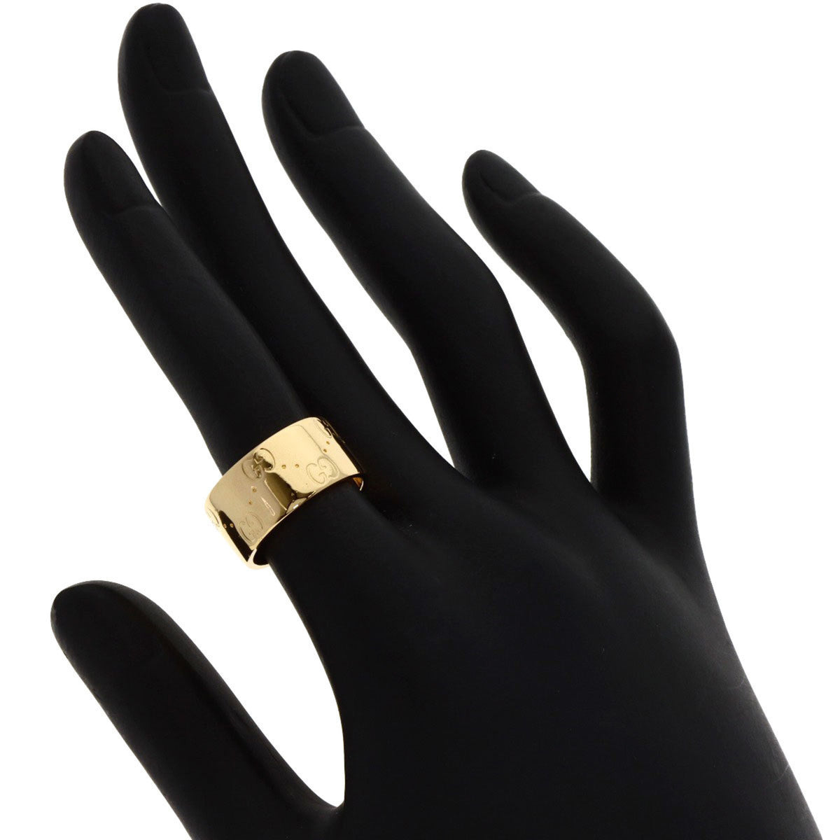 Gucci Icon Yellow Band Ring (Pre-Owned)