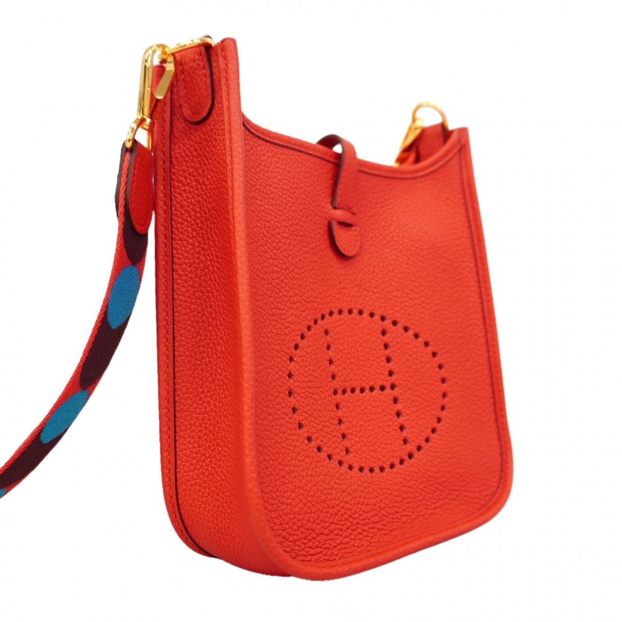 Hermes Red Color Shoulder Bag (Pre-Owned)