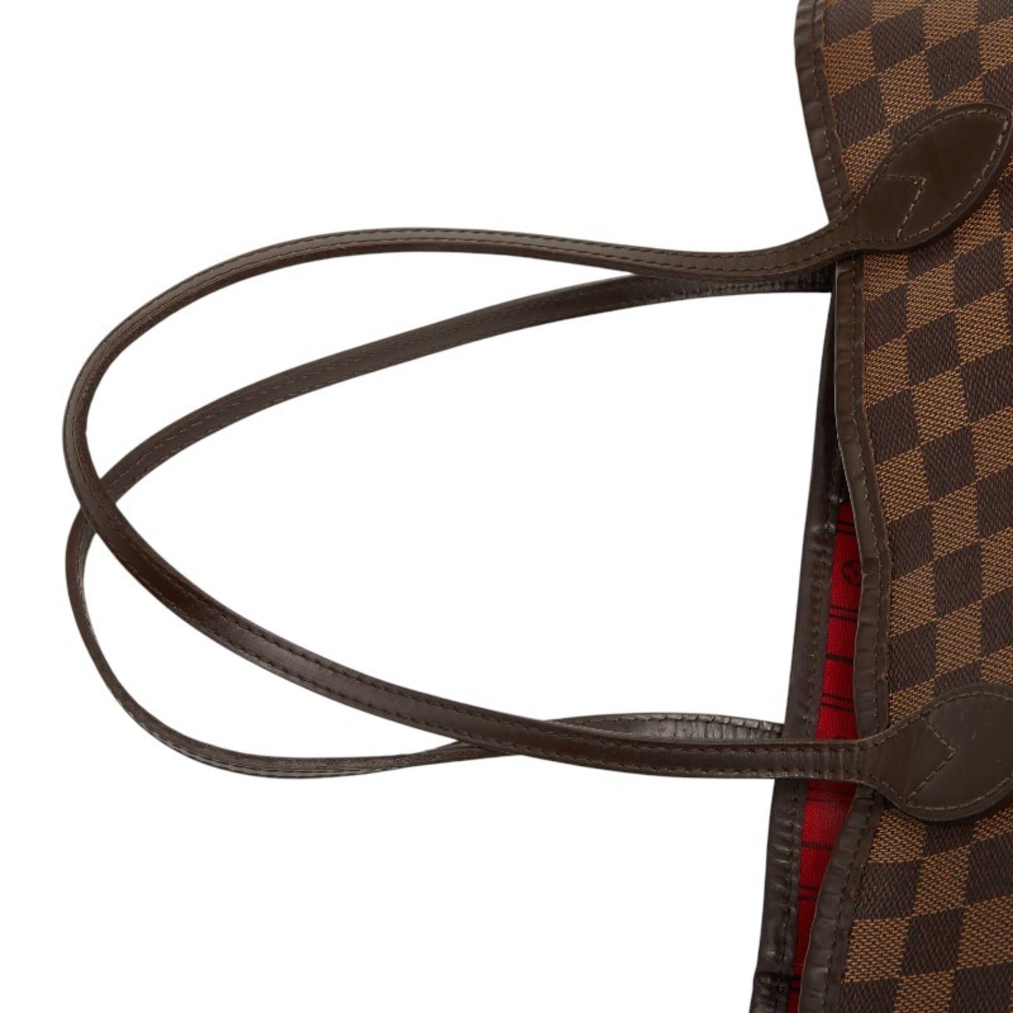 Louis Vuitton Brown Pvc Leather Tote Bag (Pre-Owned)
