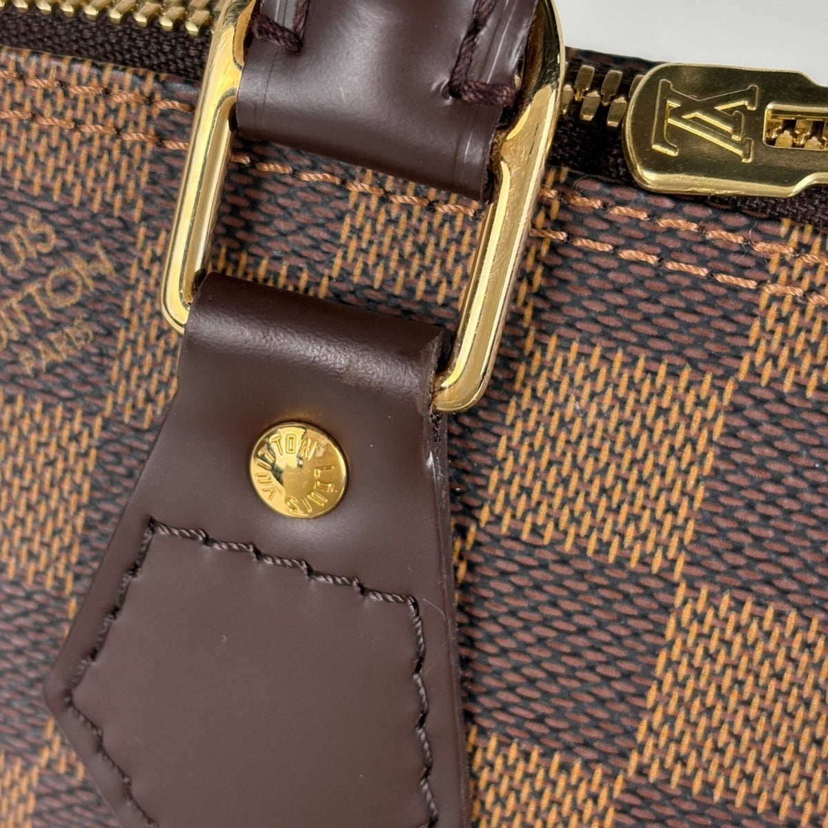 Louis Vuitton Brown Damier Canvas Damier Canvas Handbag (Pre-Owned)