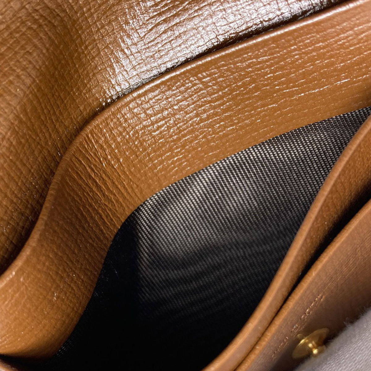 Gucci Brown Leather Wallet (Bi-Fold) (Pre-Owned)