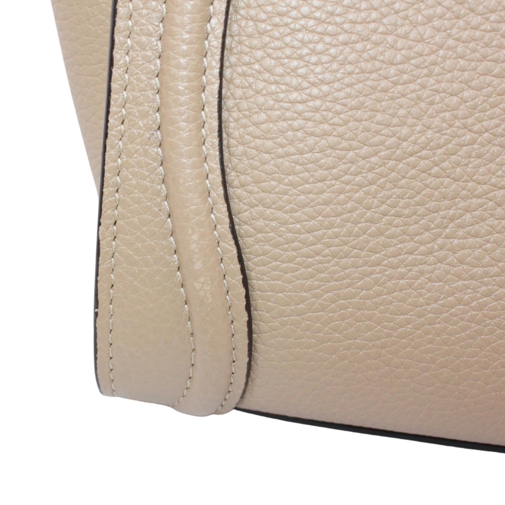 Celine Beige Leather Handbag (Pre-Owned)