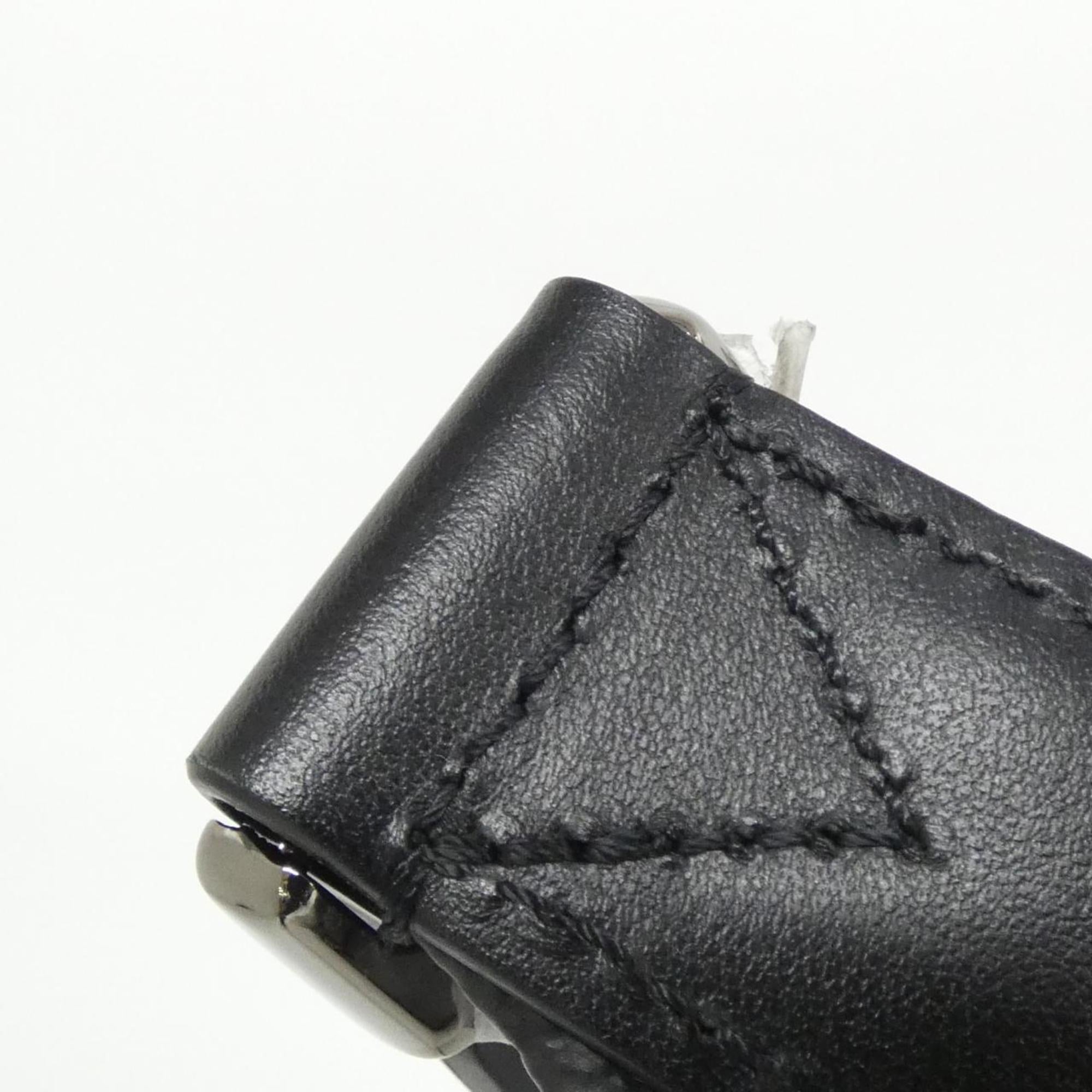 Louis Vuitton Black Coated Canvas Shoulder Bag (Pre-Owned)