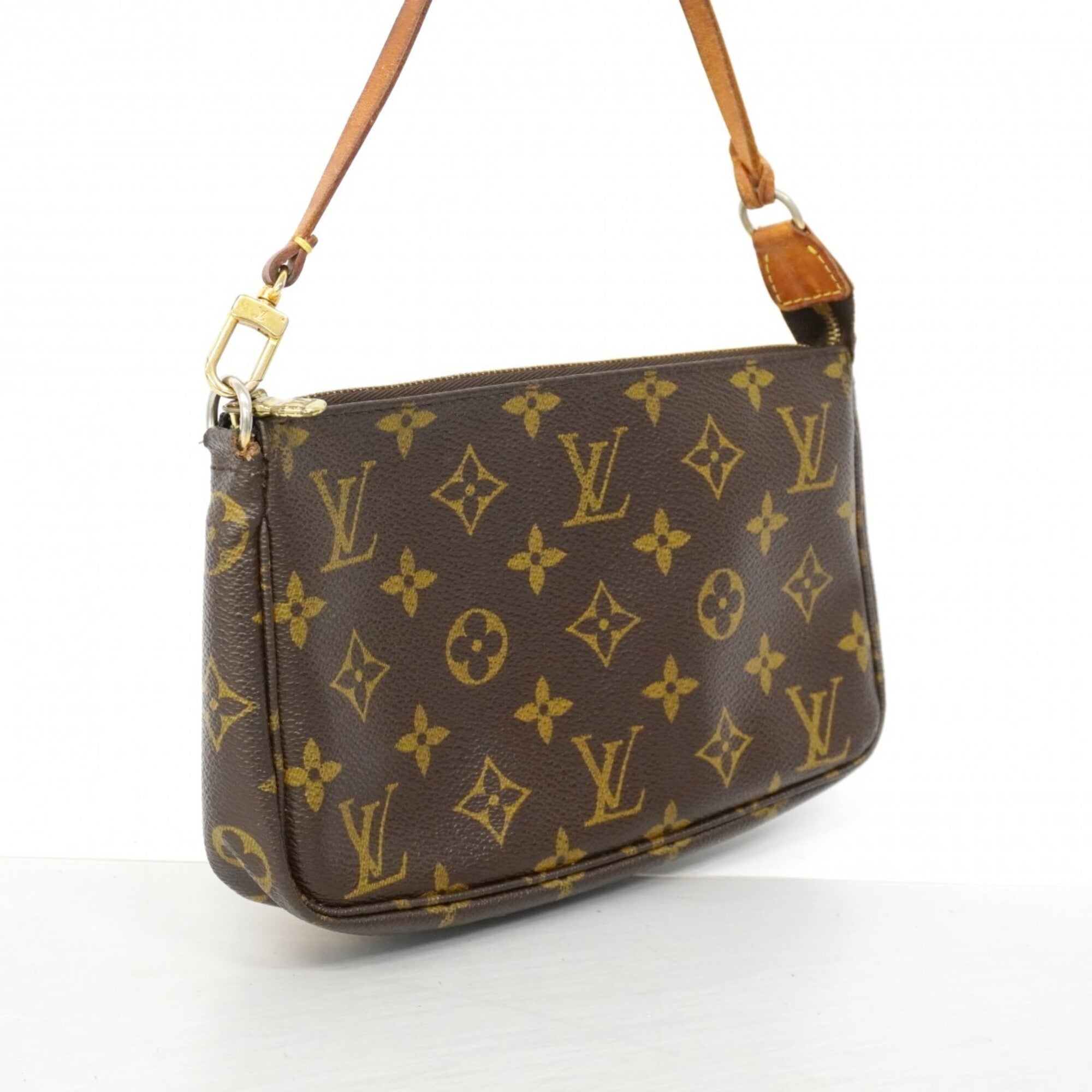 Louis Vuitton Brown Pouch (Pre-Owned)