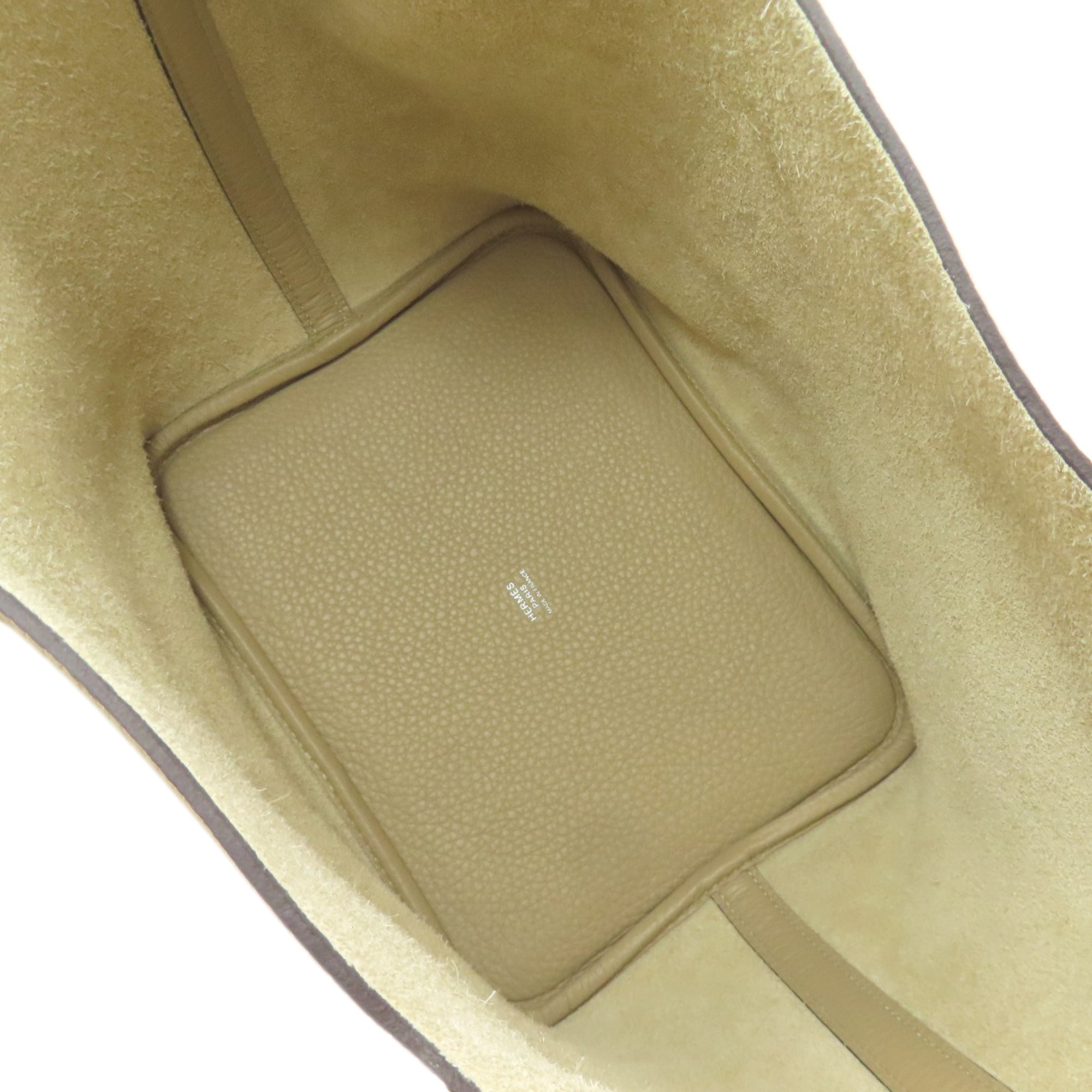 Hermes Picotin Beige Handbag (Pre-Owned)