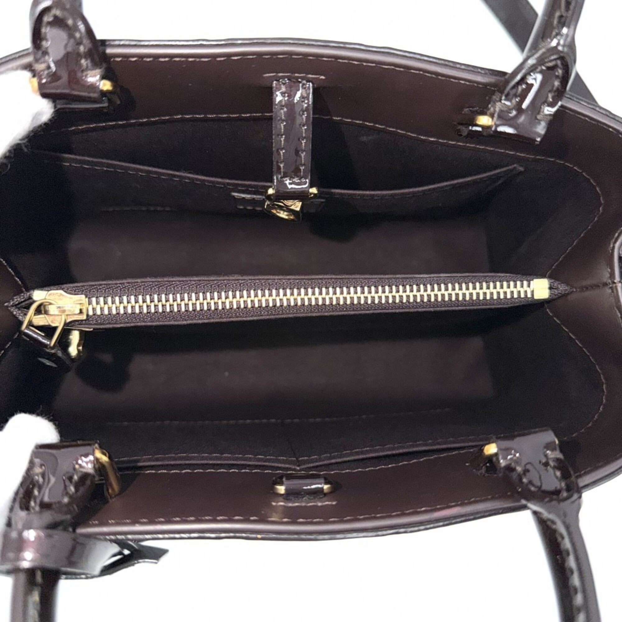 Louis Vuitton Monogram Vernis Amarante Monogram Vernis Handbag Shoulder Bag (Pre-Owned)