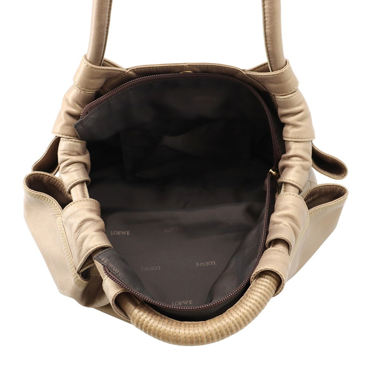Loewe Brown Leather Handbag (Pre-Owned)