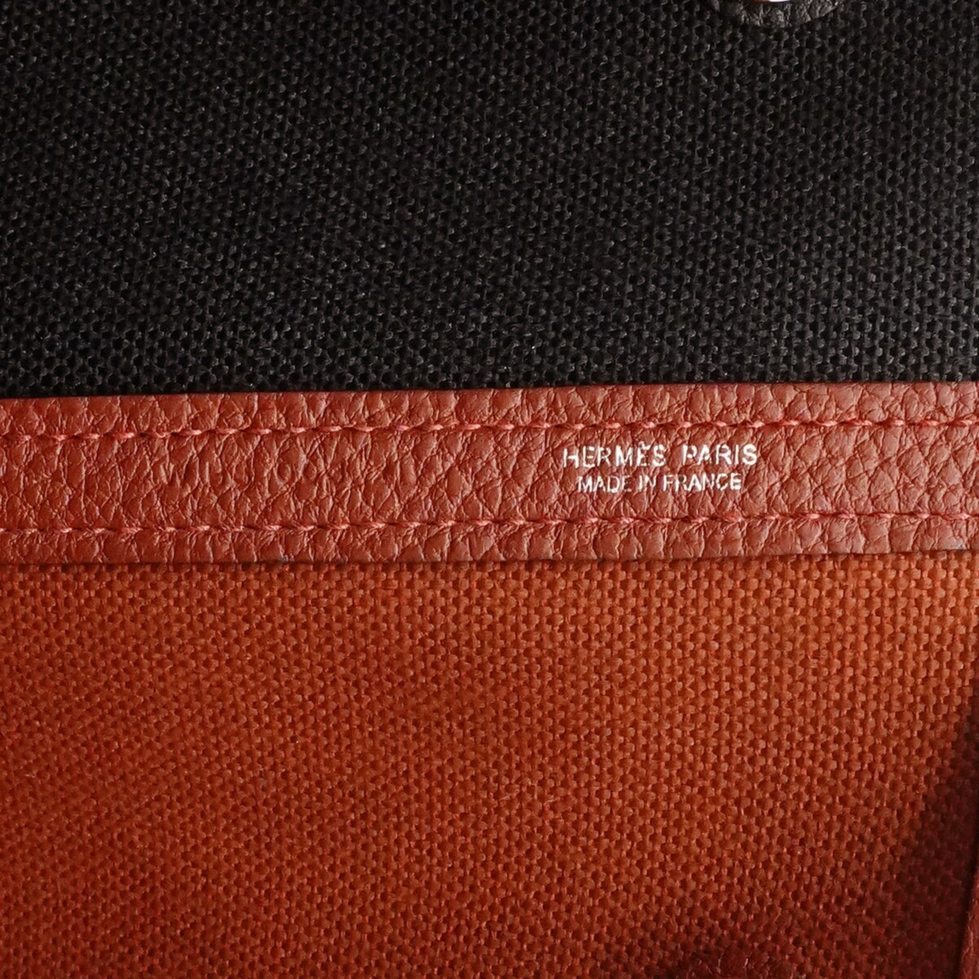 Hermes Black Rouge H Negonda Leather Tote Bag (Pre-Owned)