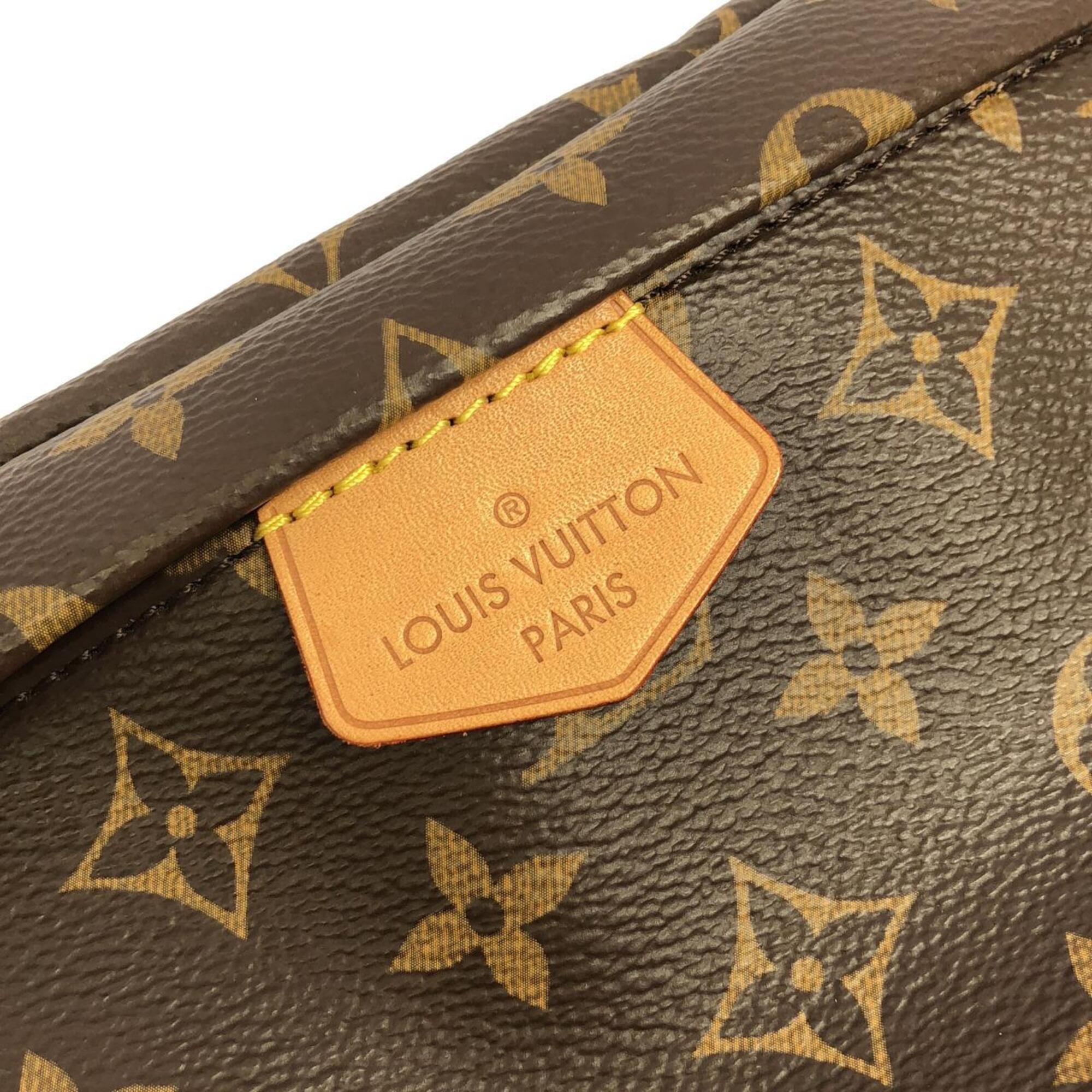 Louis Vuitton Marron Monogram Coated Canvas Shoulder Bag (Pre-Owned)