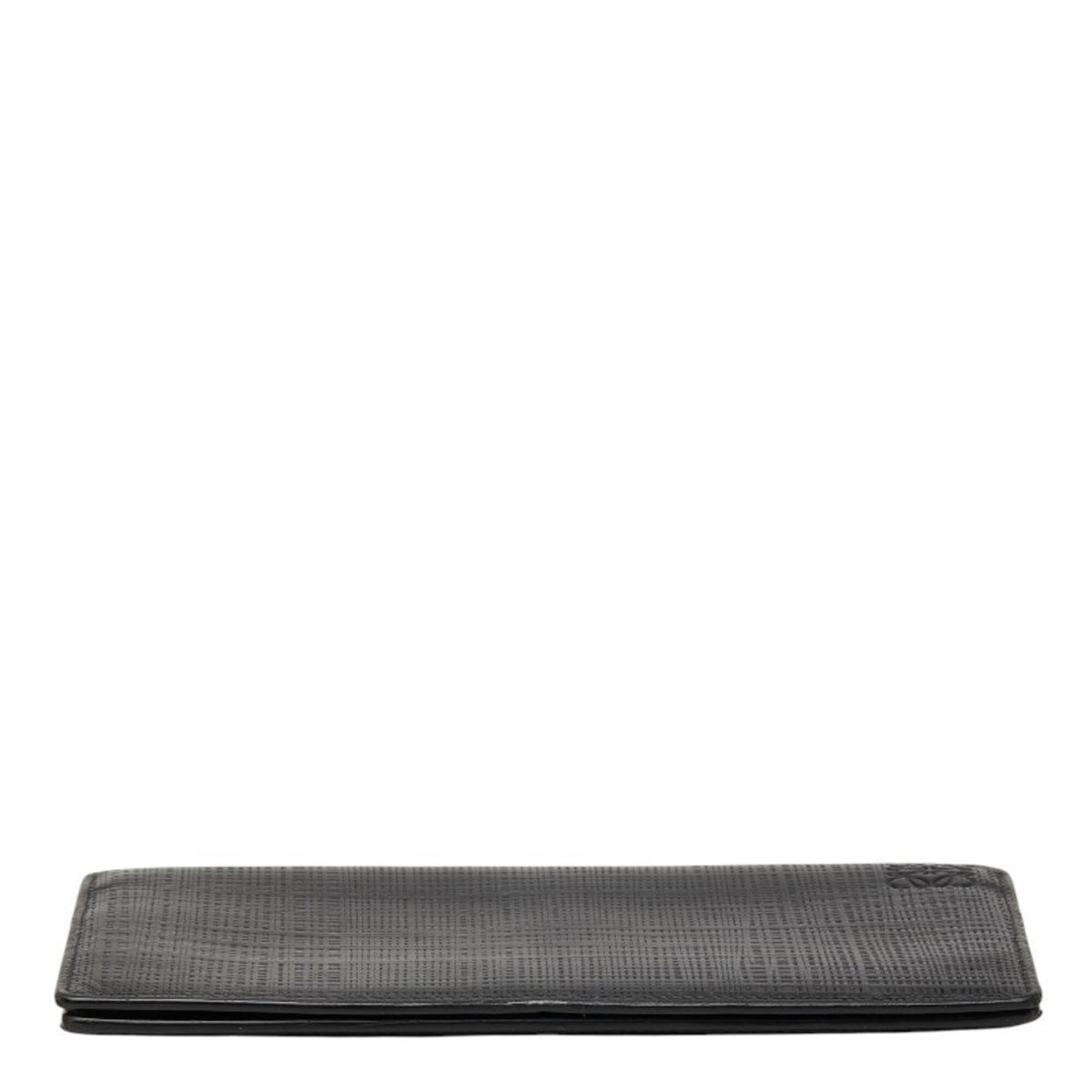 Loewe Black Leather Long Wallet (Bi-Fold) (Pre-Owned)