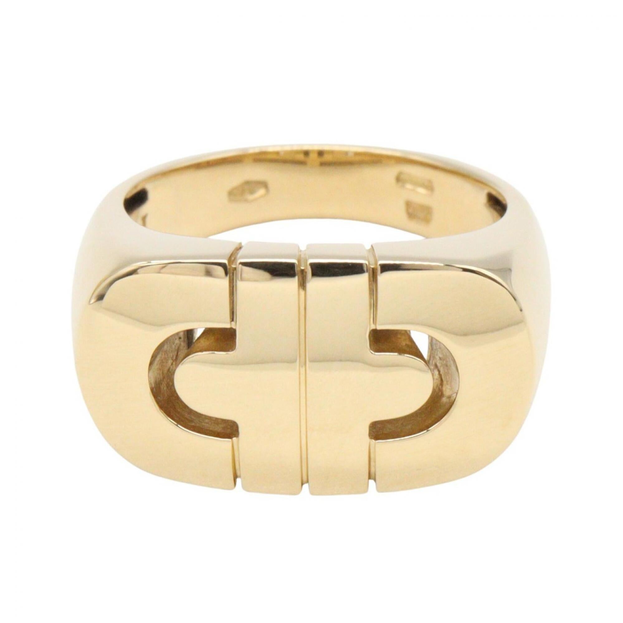 Bvlgari Gold Yellow Gold (18K) Band Ring (Pre-Owned)