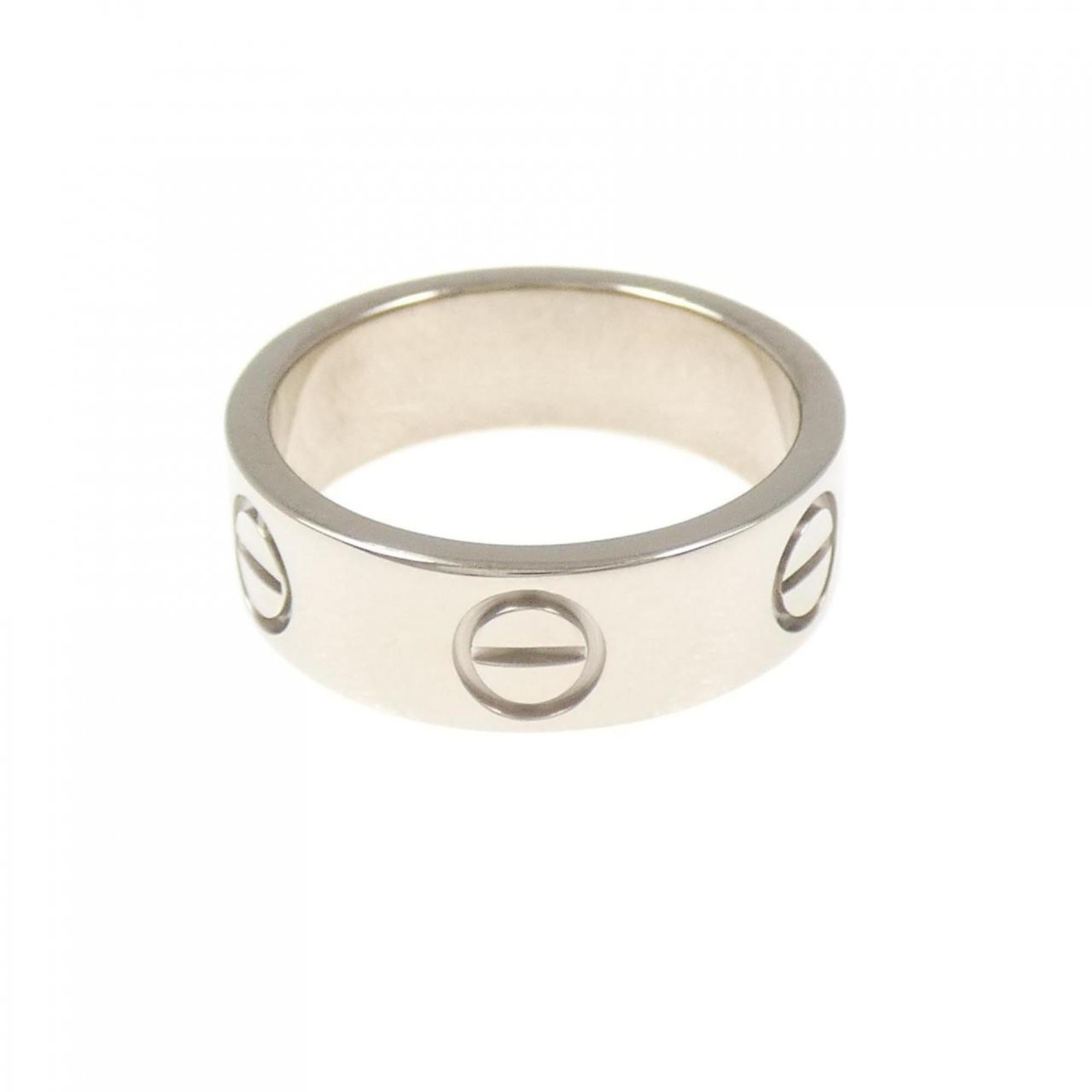 Cartier Love White Gold (18K) Band Ring (Pre-Owned)