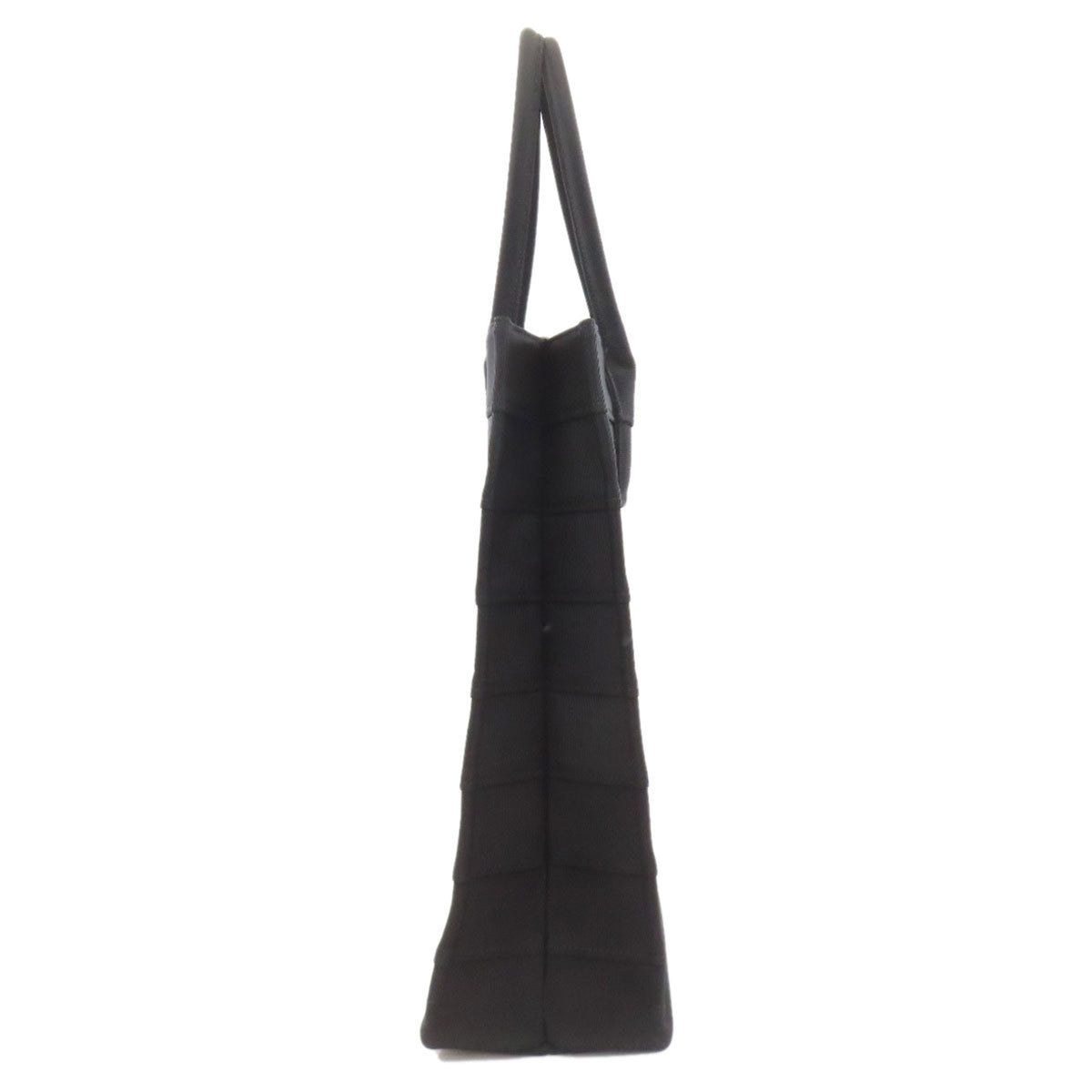 Salvatore Ferragamo Black Canvas Tote Bag (Pre-Owned)