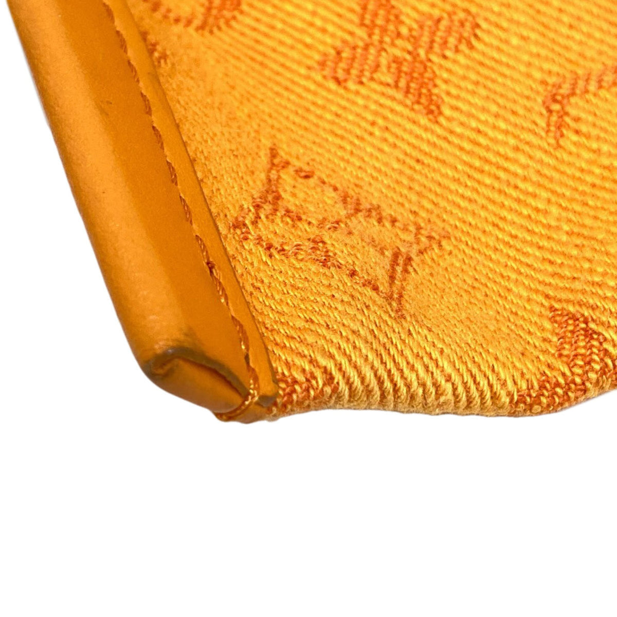 Louis Vuitton Monogram Denim Gray Orange Canvas Monogram Monogram Denim Shoulder Bag (Pre-Owned)