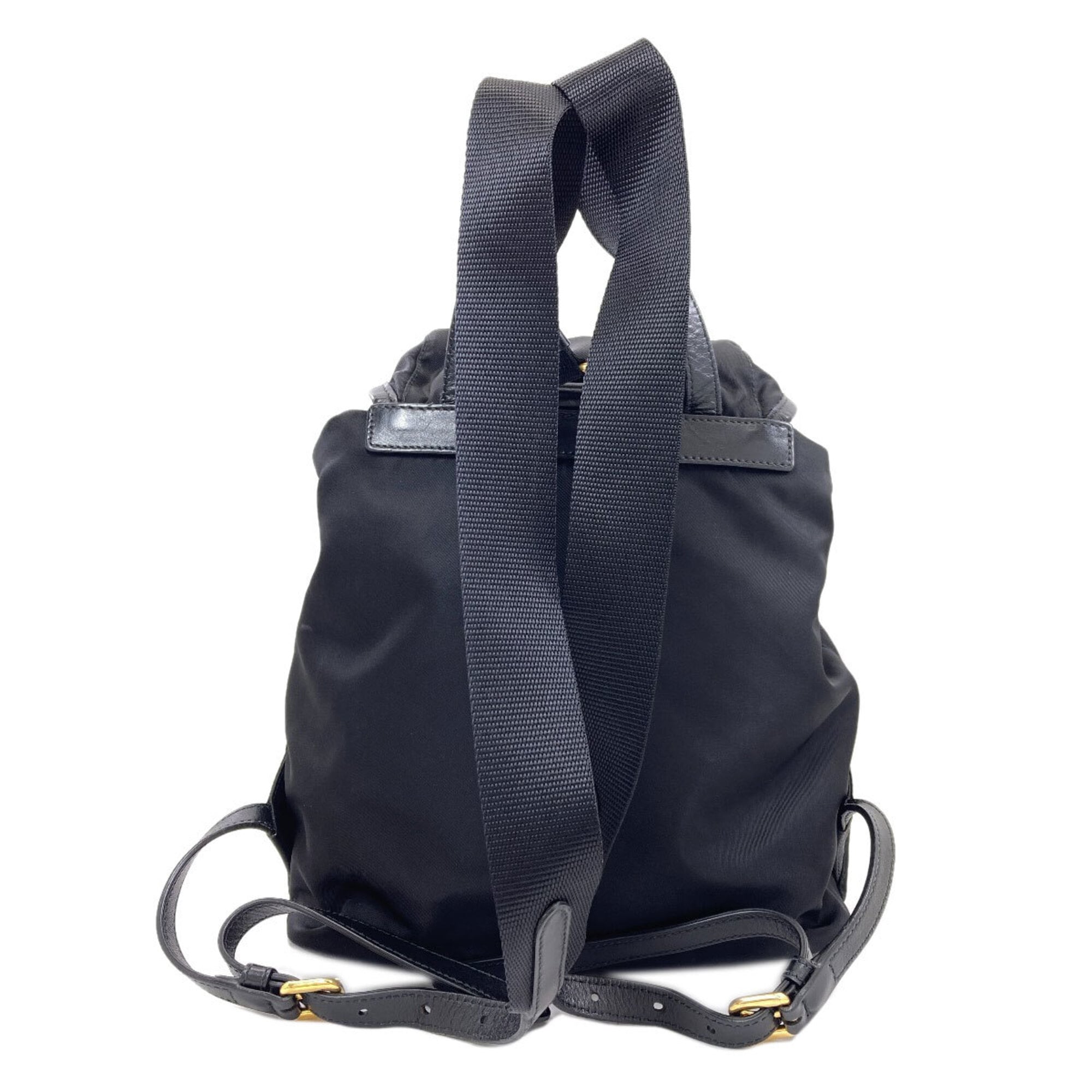 Prada Black Nylon Backpack (Pre-Owned)
