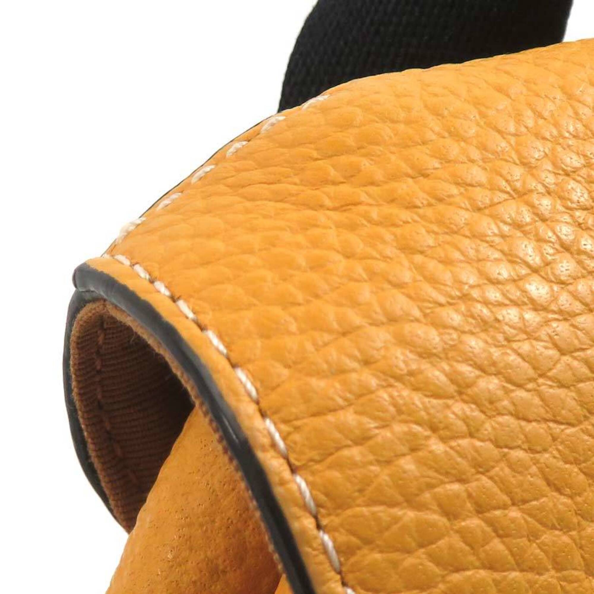 Coach Yellow Leather Sling Bag (Pre-Owned)