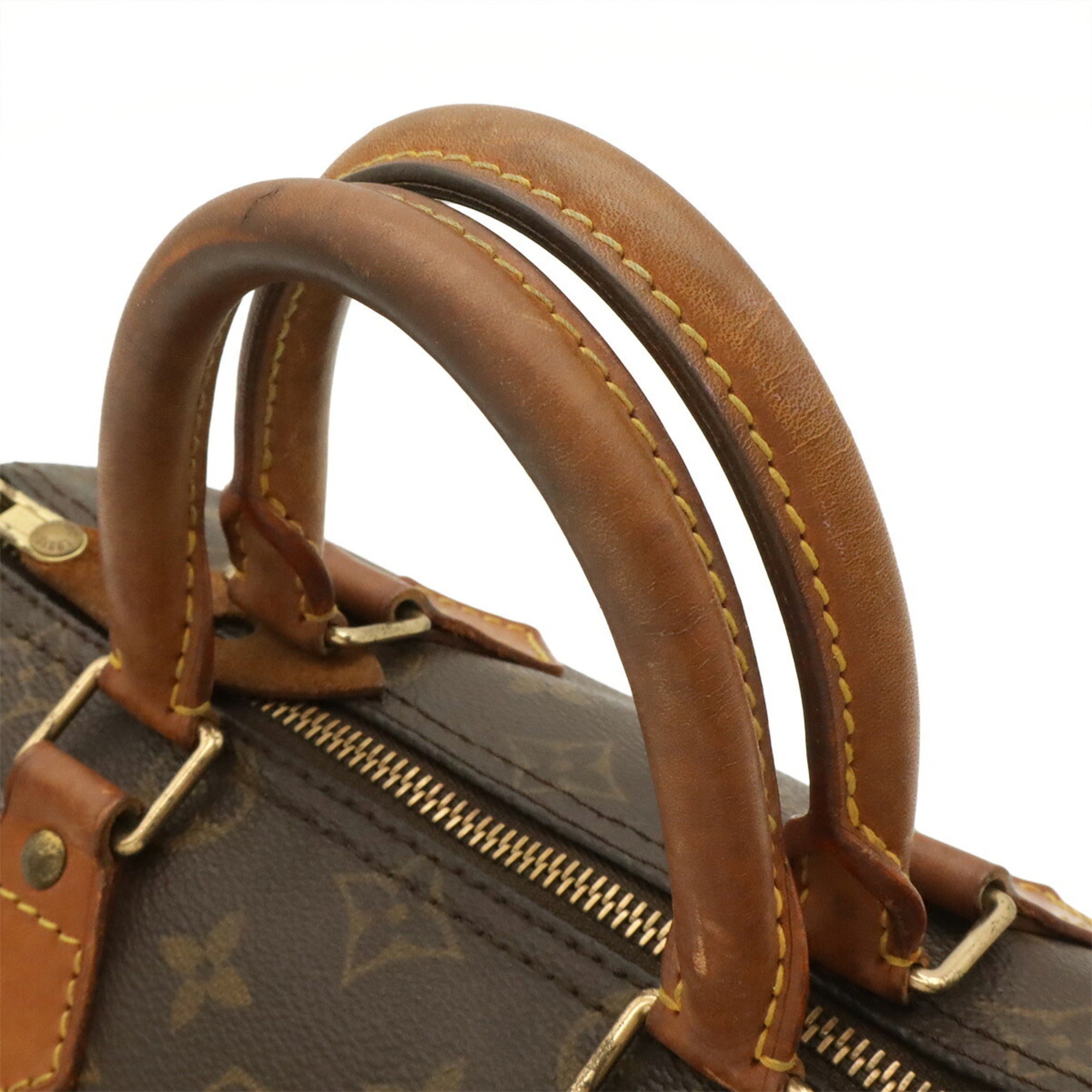 Louis Vuitton Brown Monogram Canvas Boston Bag Handbag (Pre-Owned)