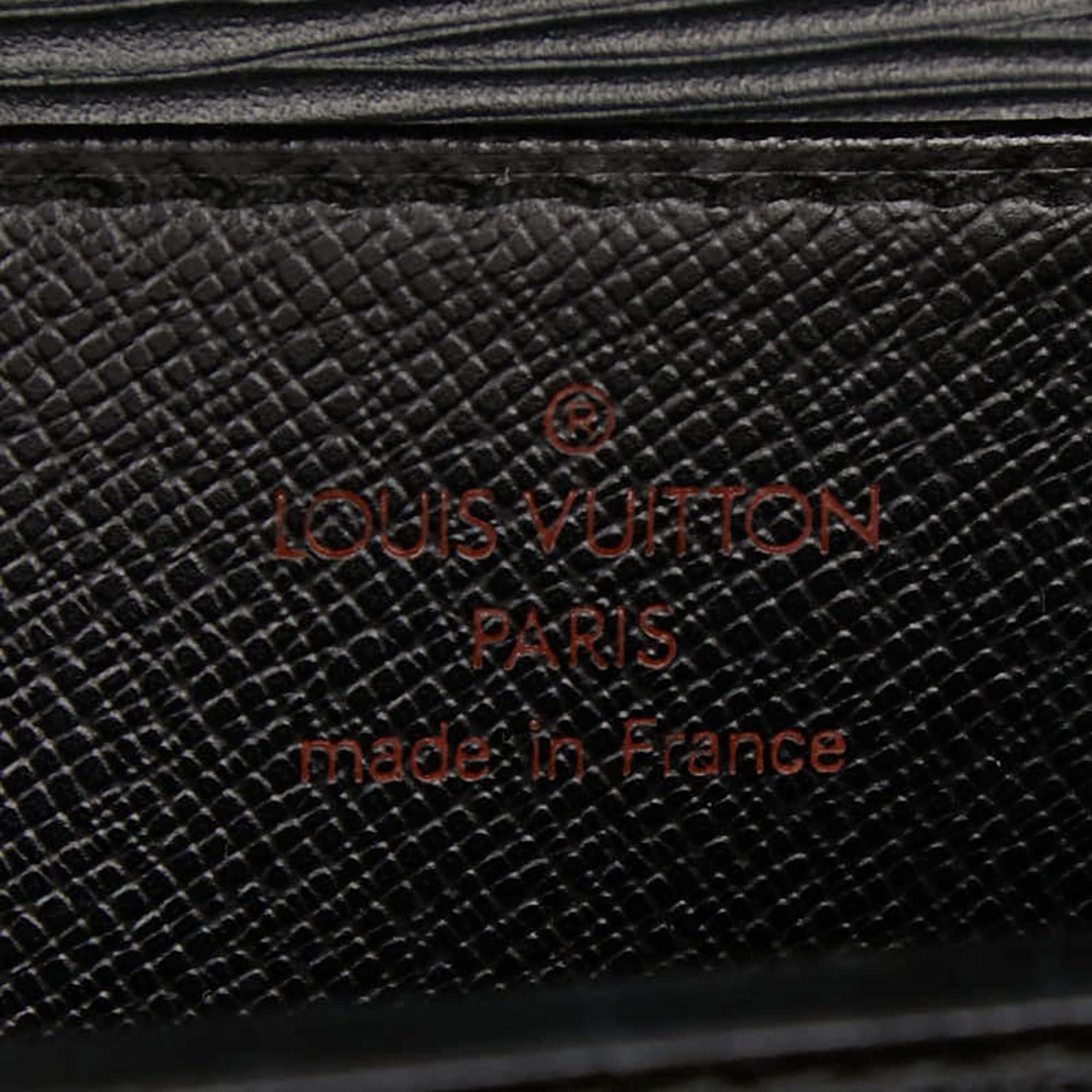 Louis Vuitton Black Noir Leather Briefcase (Pre-Owned)