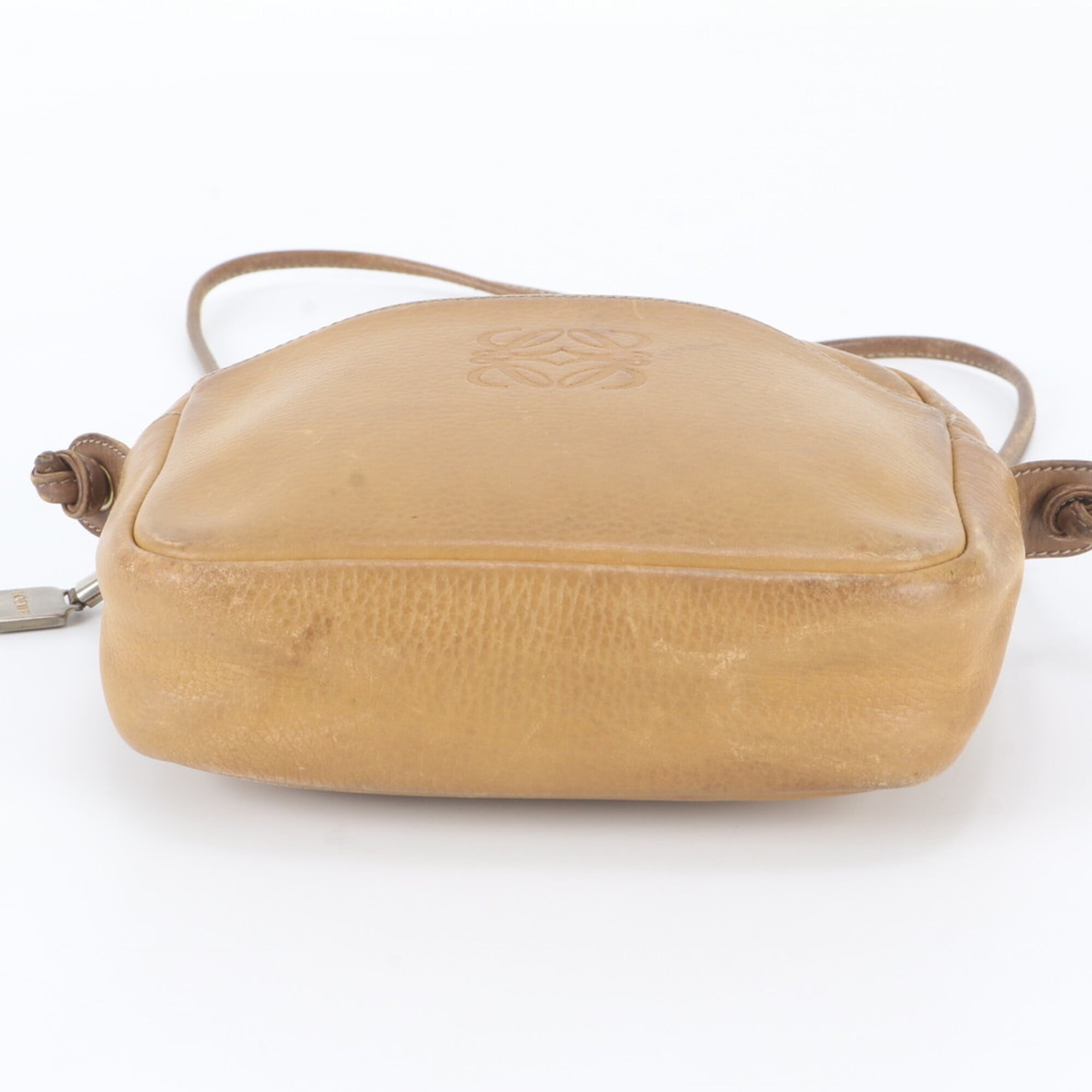 Loewe Brown Leather Crossbody Bag Shoulder Bag (Pre-Owned)